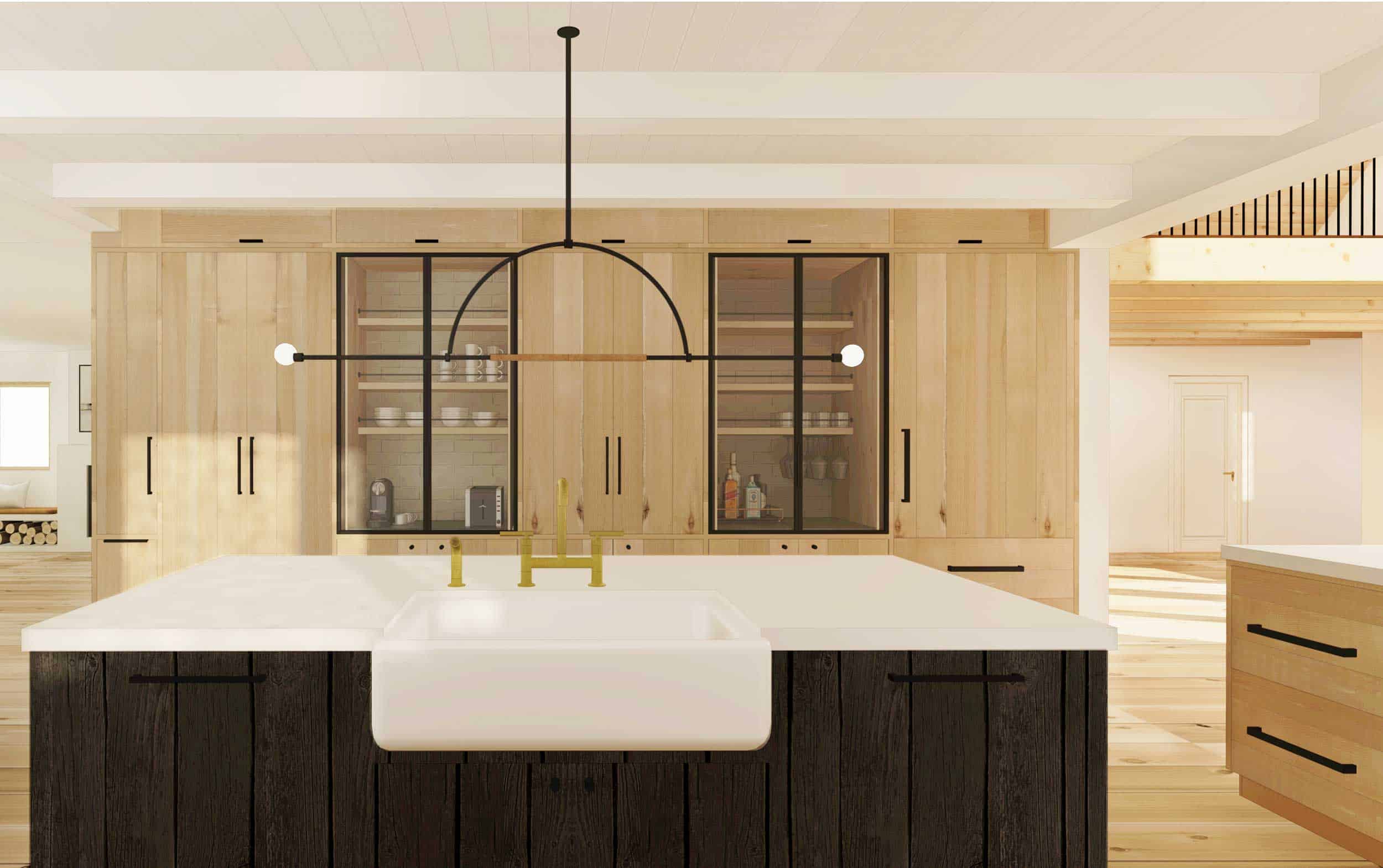 Emily Henderson Mountain House Scandinavian kitchen remodel_9