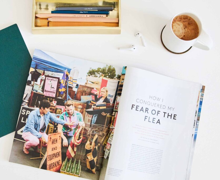 Magazine Real Simple Spread