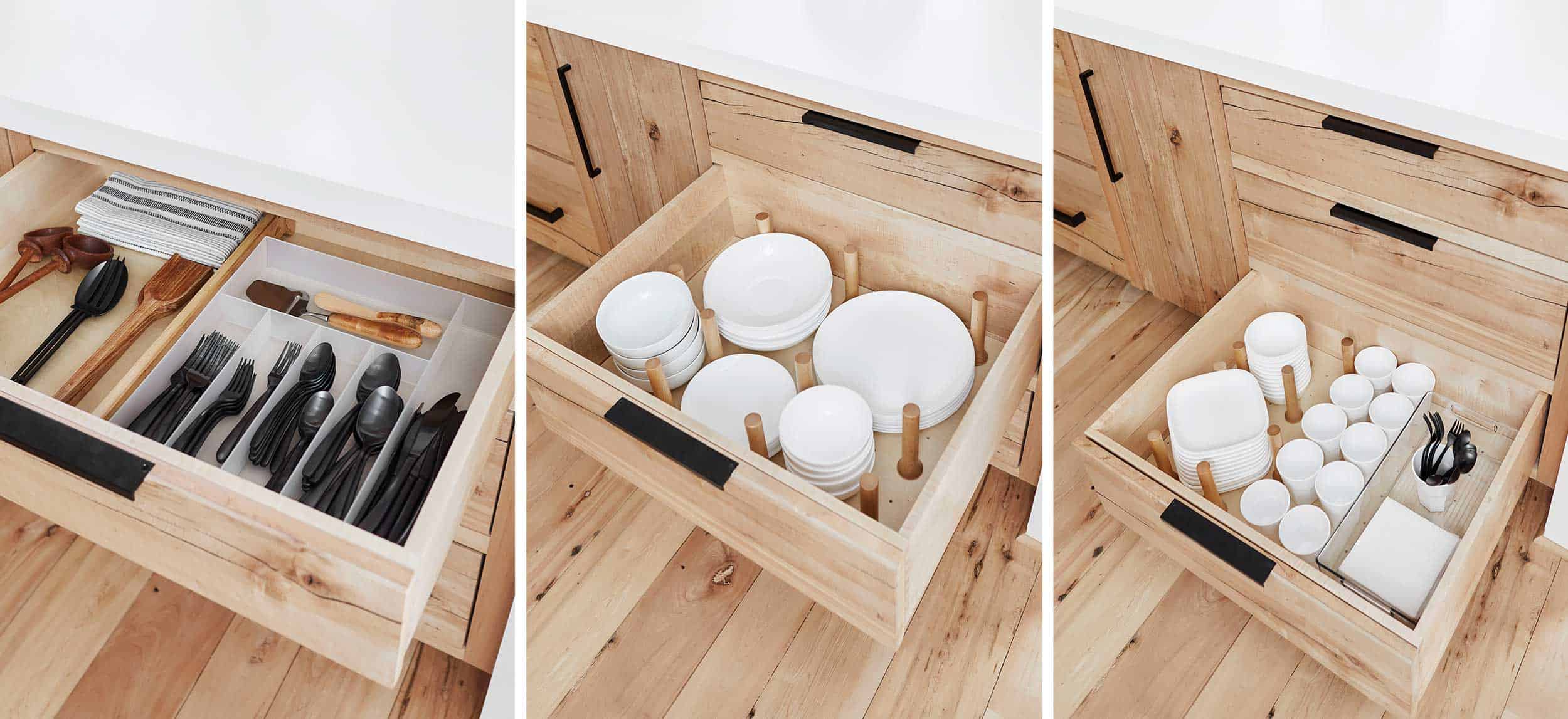 Peninsula 3x1 Utensils Plates