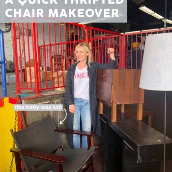 Thrifted Chair Opener