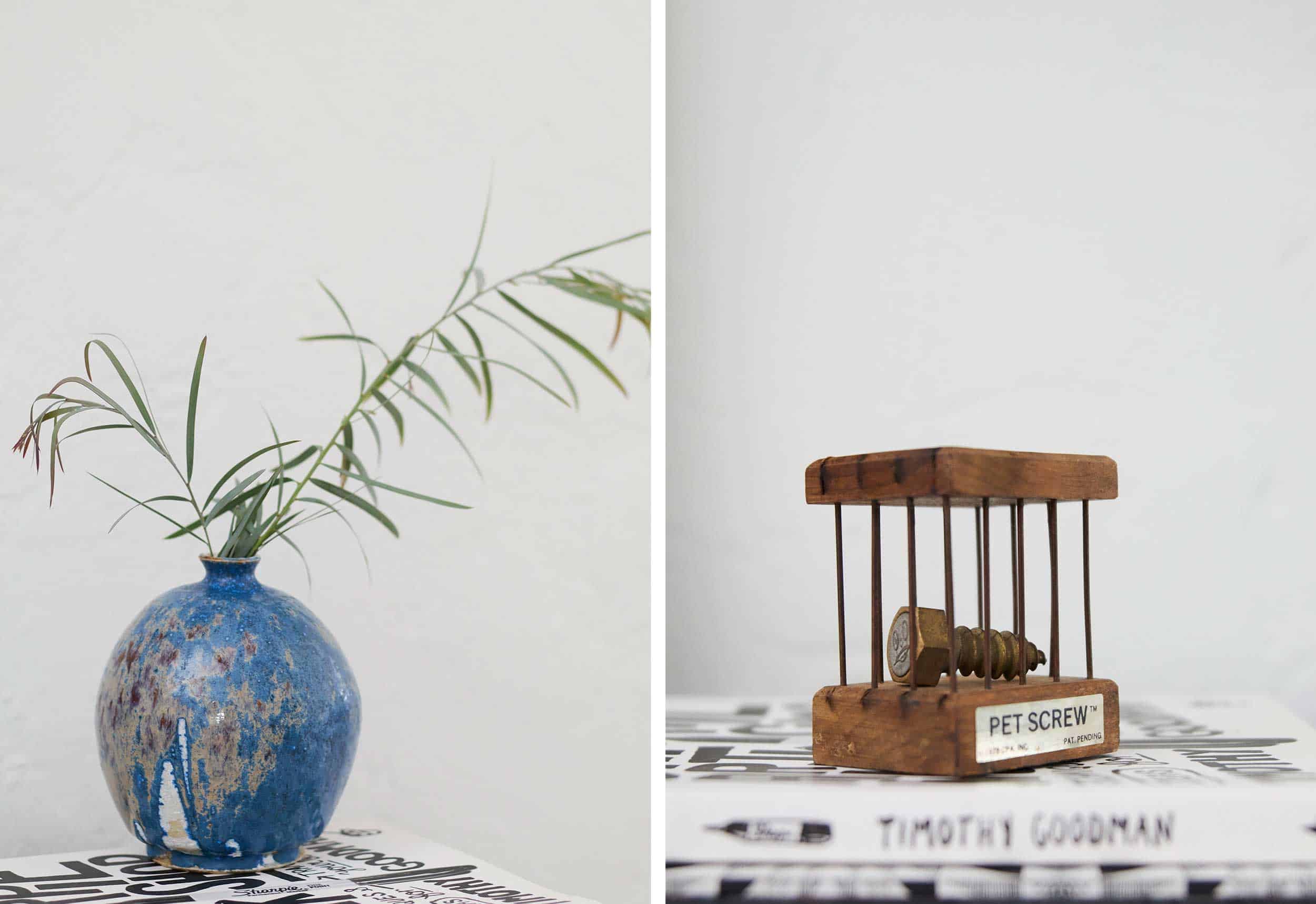 Emily Henderson Flea Finds Vase Screw