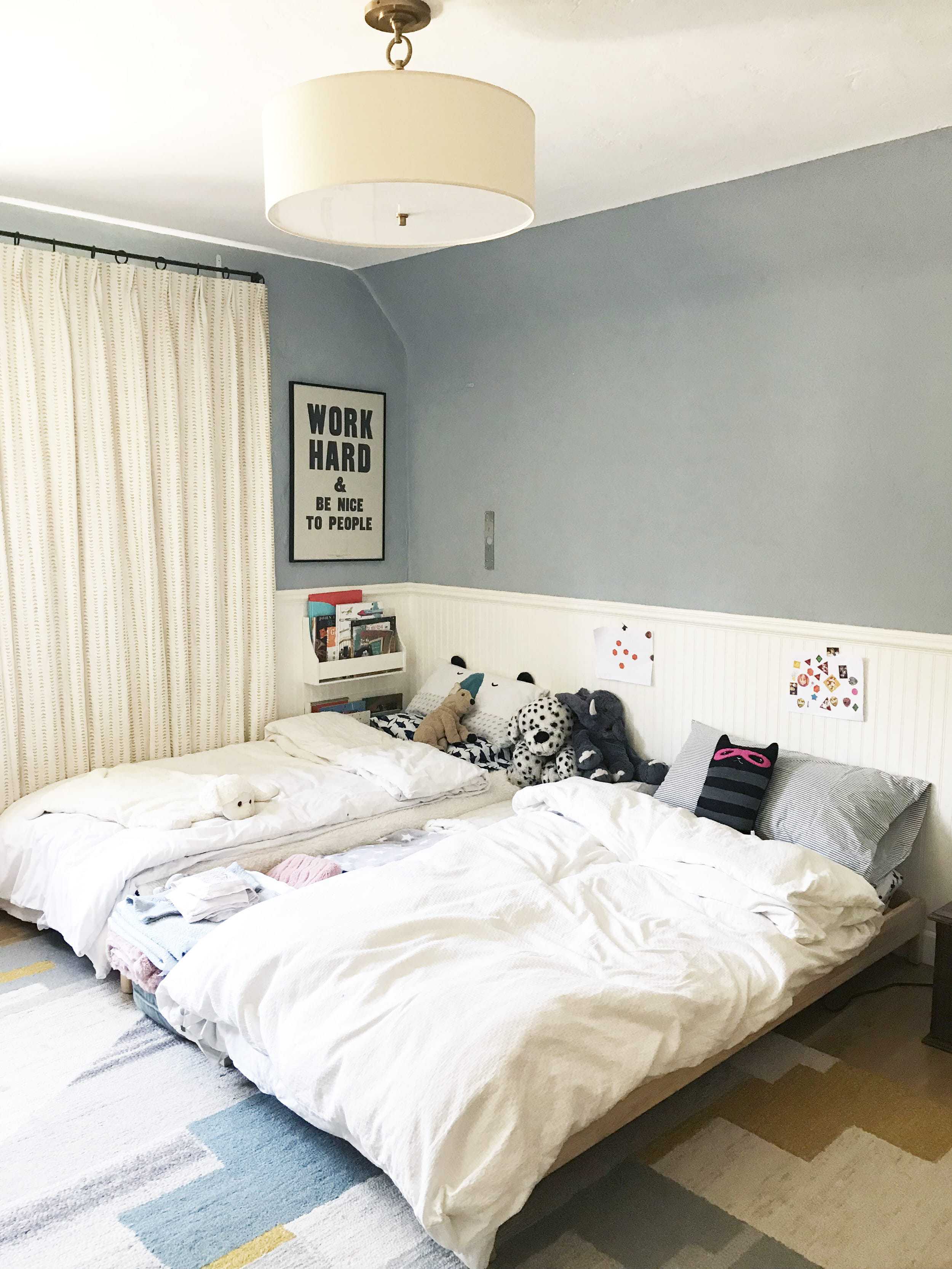 Emily Henderson Waverly Kids Room Beadboard