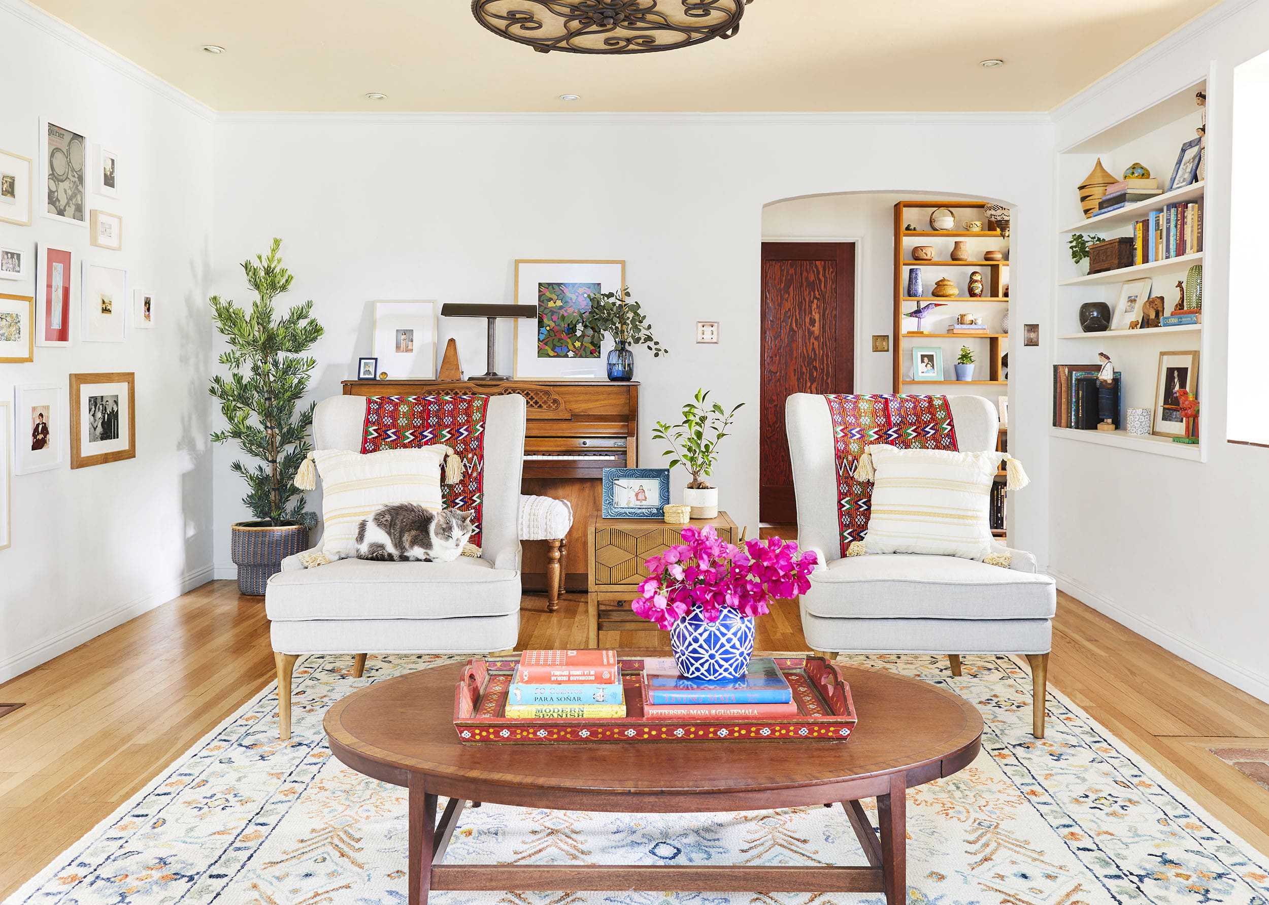Emily Henderson living room colorful5