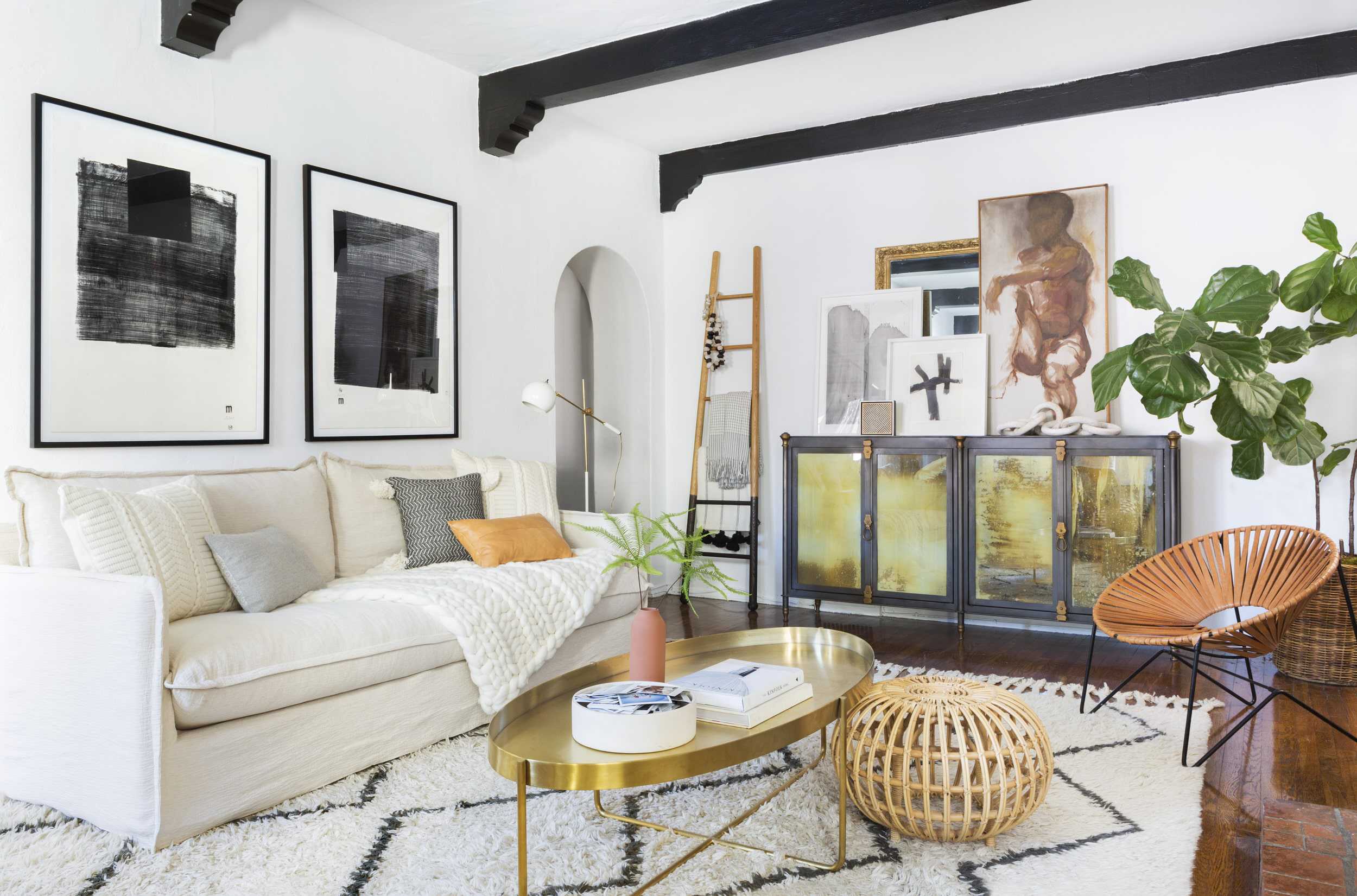 Brady Tolbert Citizenry Emily Henderson Living Room Refresh 6