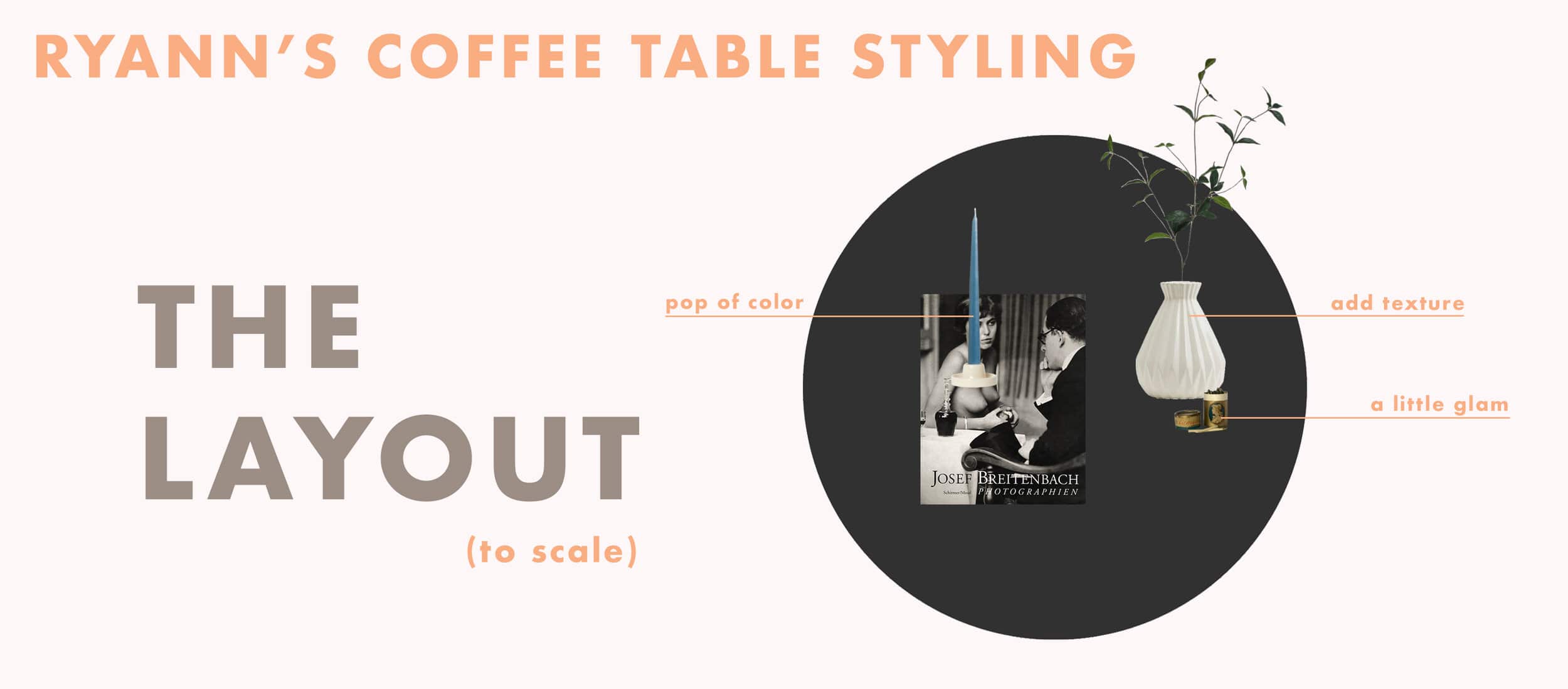 Emily Henderson Ehd Team Challenge Coffee Table Styling Layout Ryann