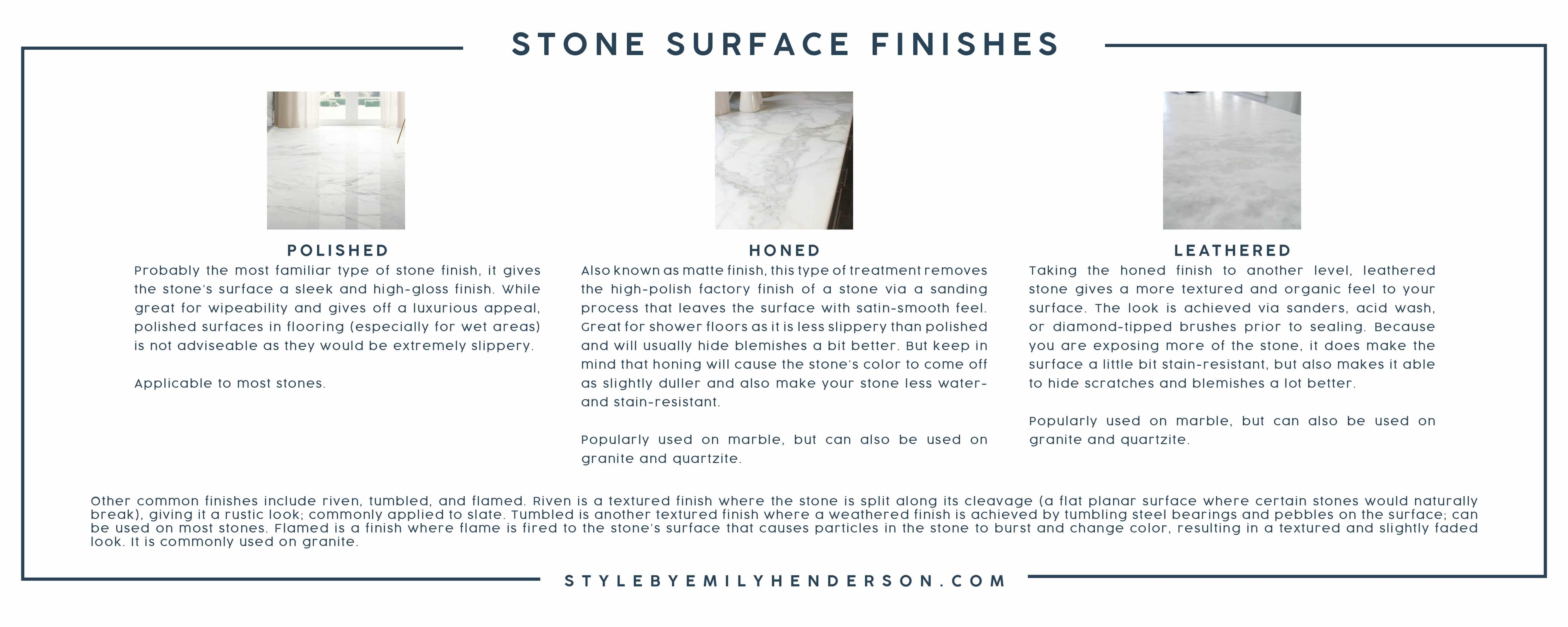 Emily Henderson Mountain House How To Choose Stone Stone Finish V2