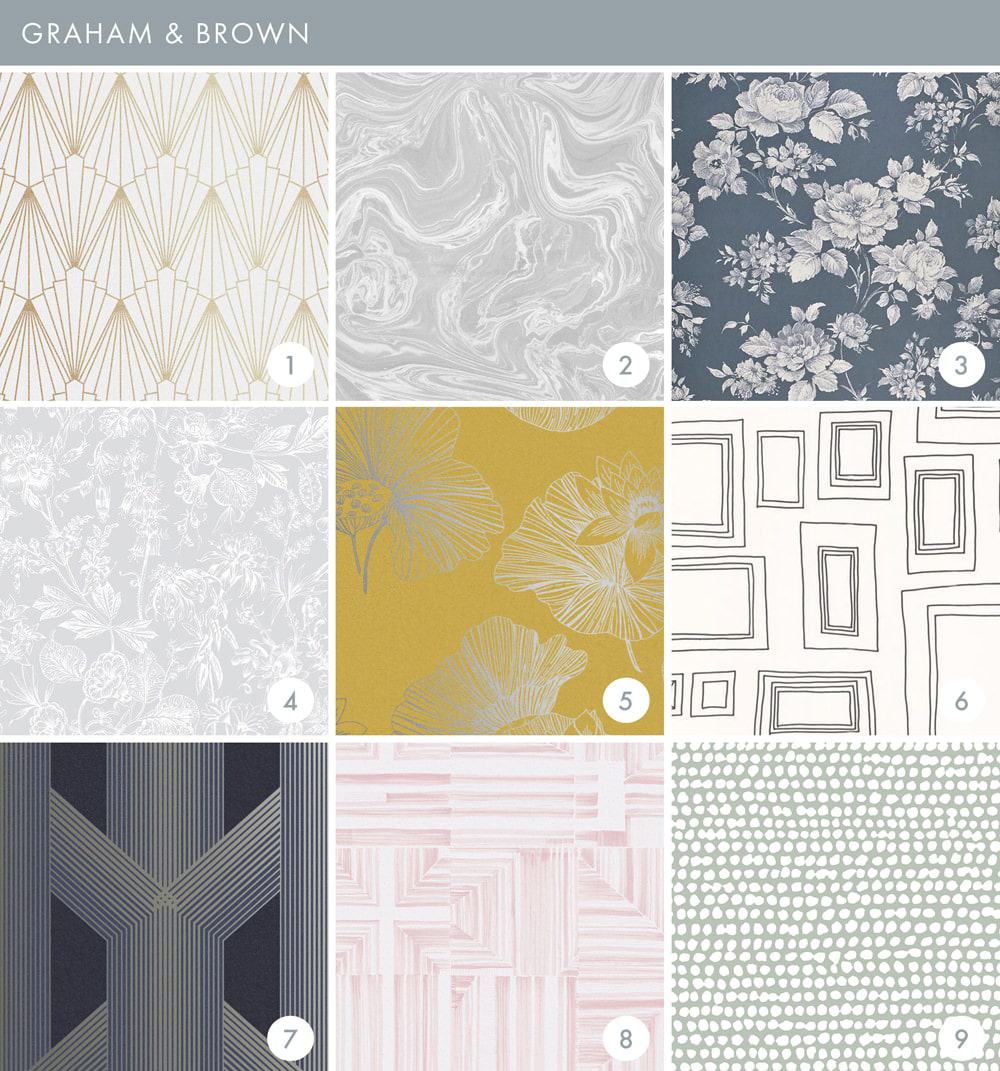 Emily Henderson Online Wallpaper Roundup Graham & Brown 1