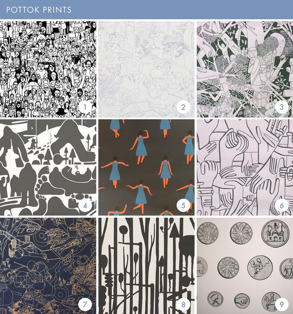 Emily Henderson Online Wallpaper Roundup Pottok Prints 1
