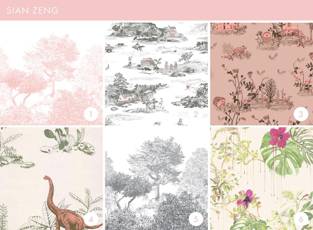 Emily Henderson Online Wallpaper Roundup Sian Zeng 1