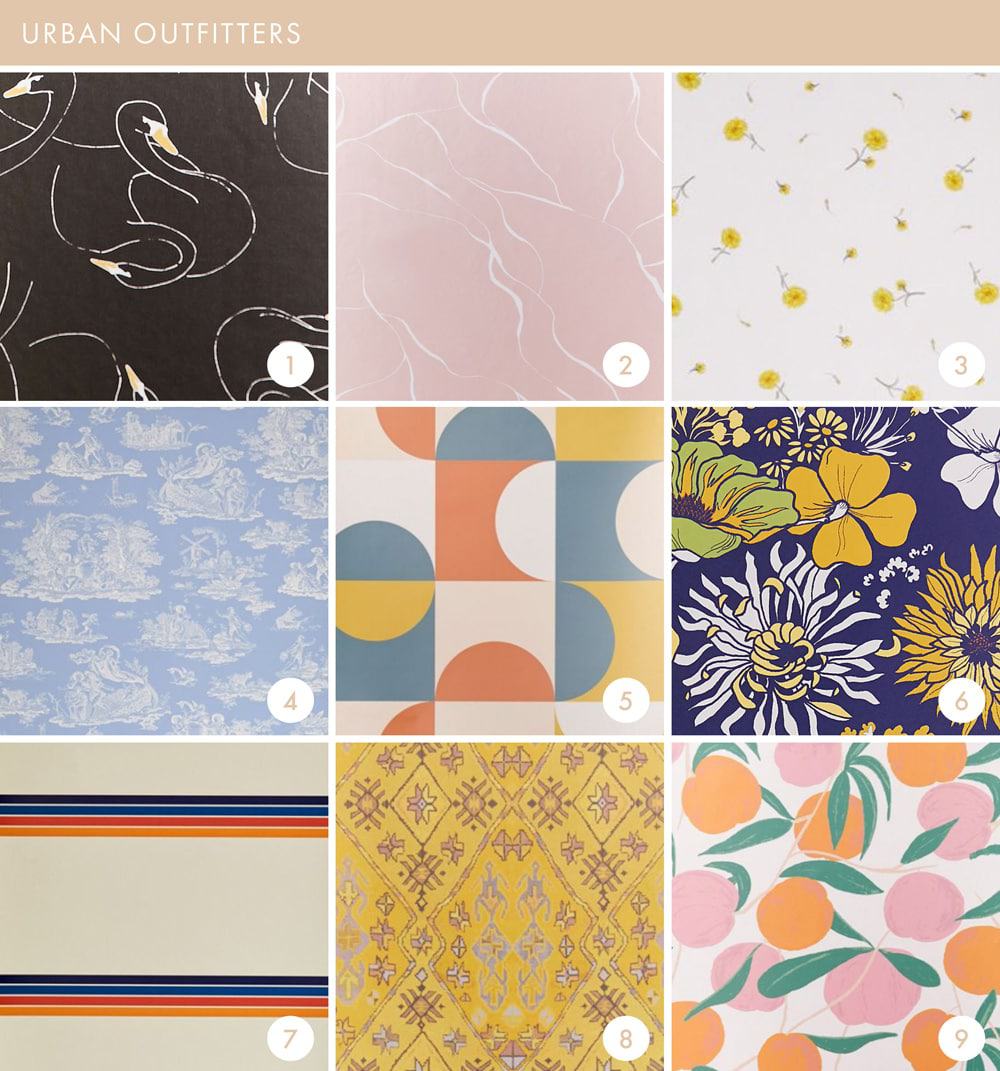 Emily Henderson Online Wallpaper Roundup Urban Outfitters 1