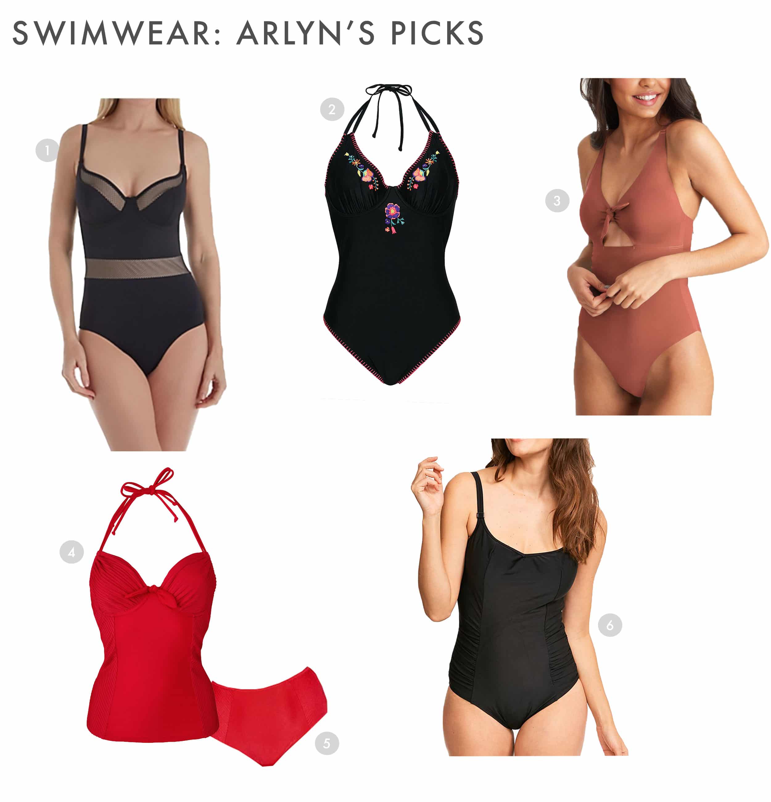 Emily Henderson Swimsuits Arlyn New