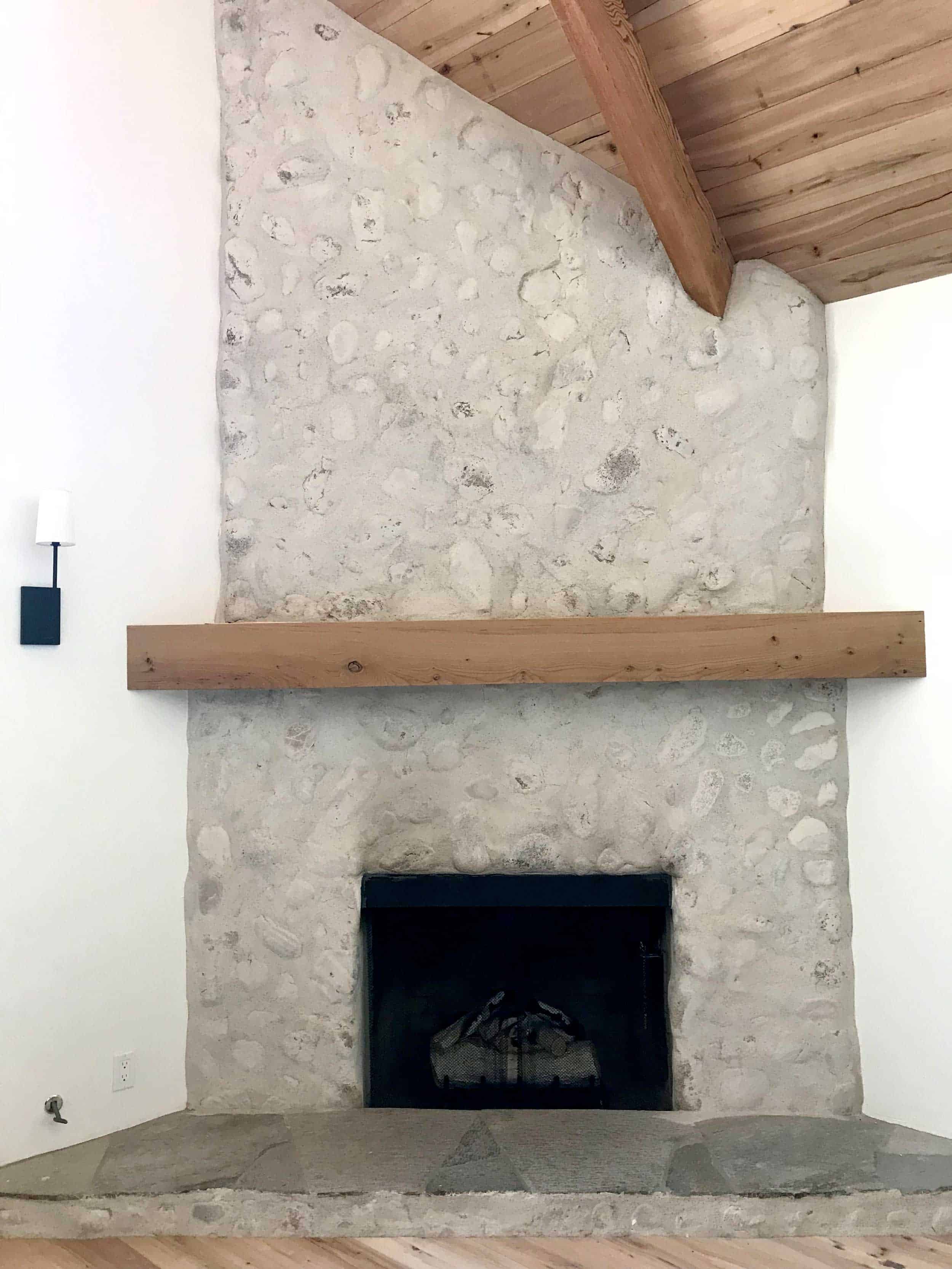 Fireplace Schmear