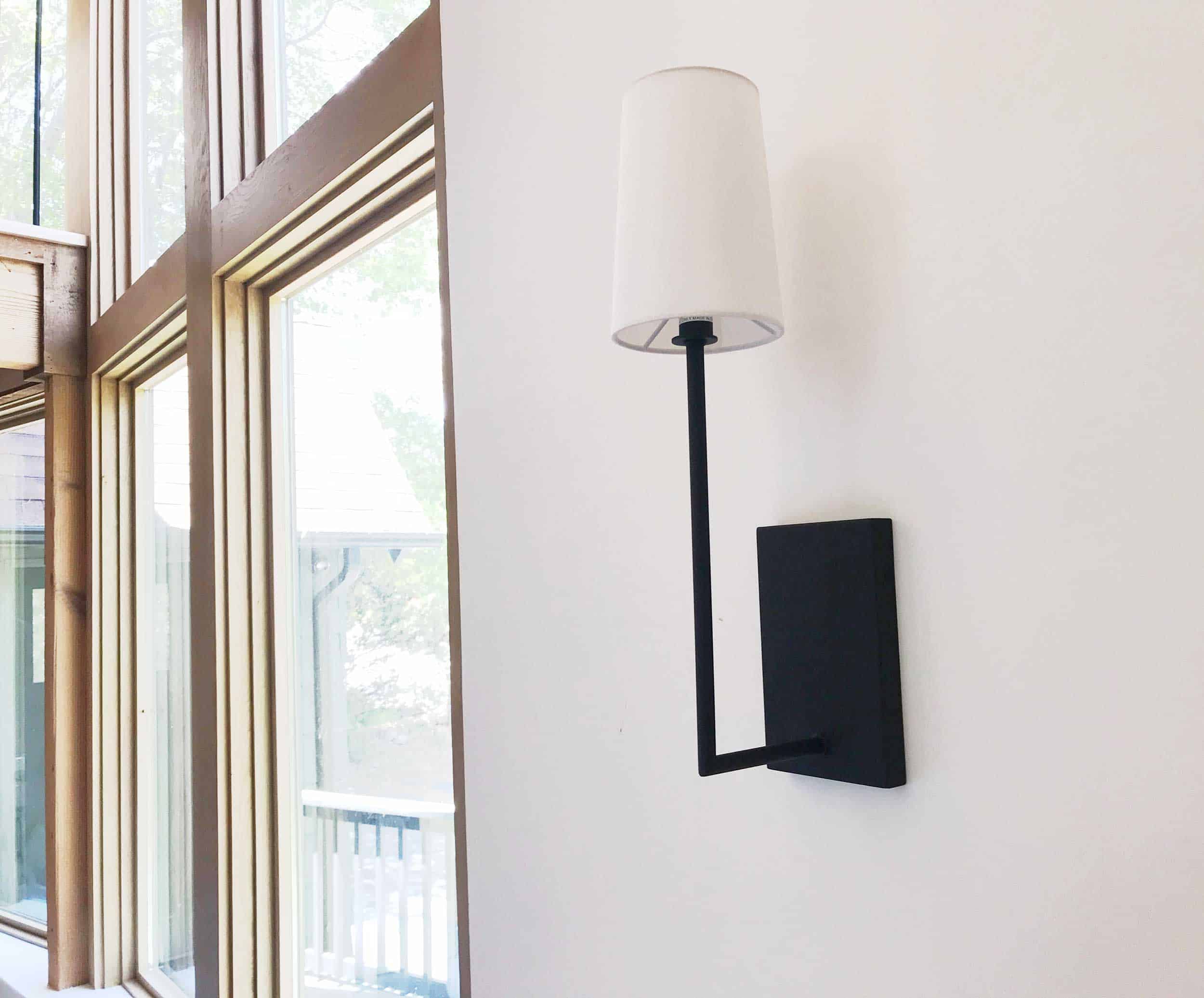 Living Room Sconces Close Up