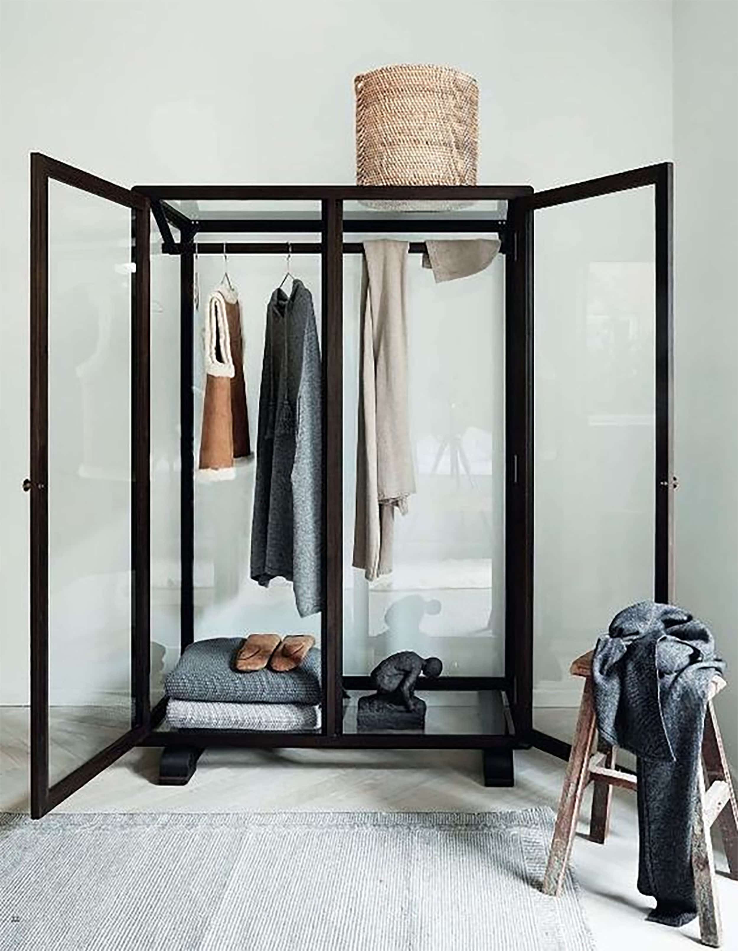 Emily Henderson Roundups Armoires Bedroom Glass Armoire