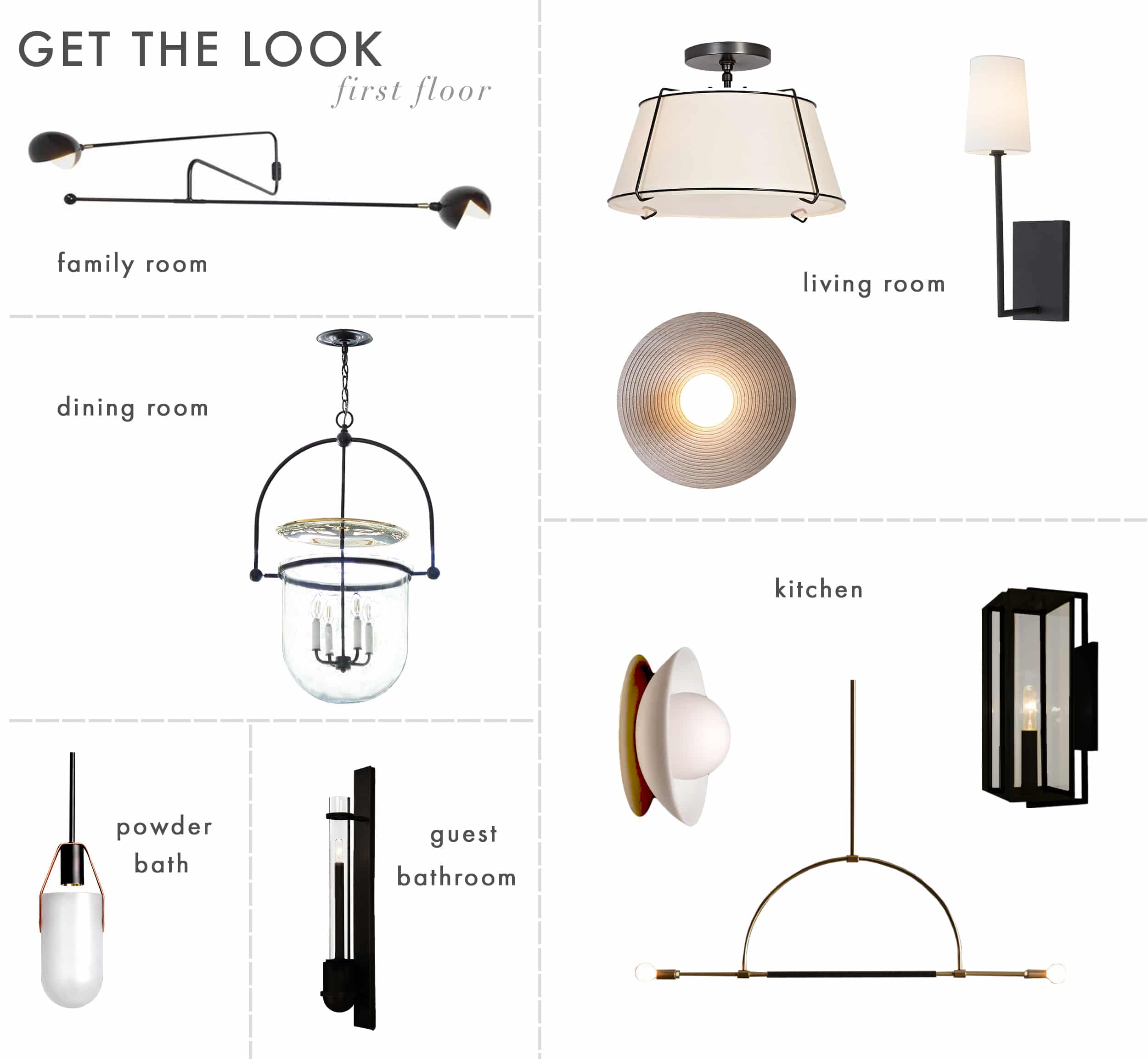 Get The Look Mh Lighting First Floorgrid 1