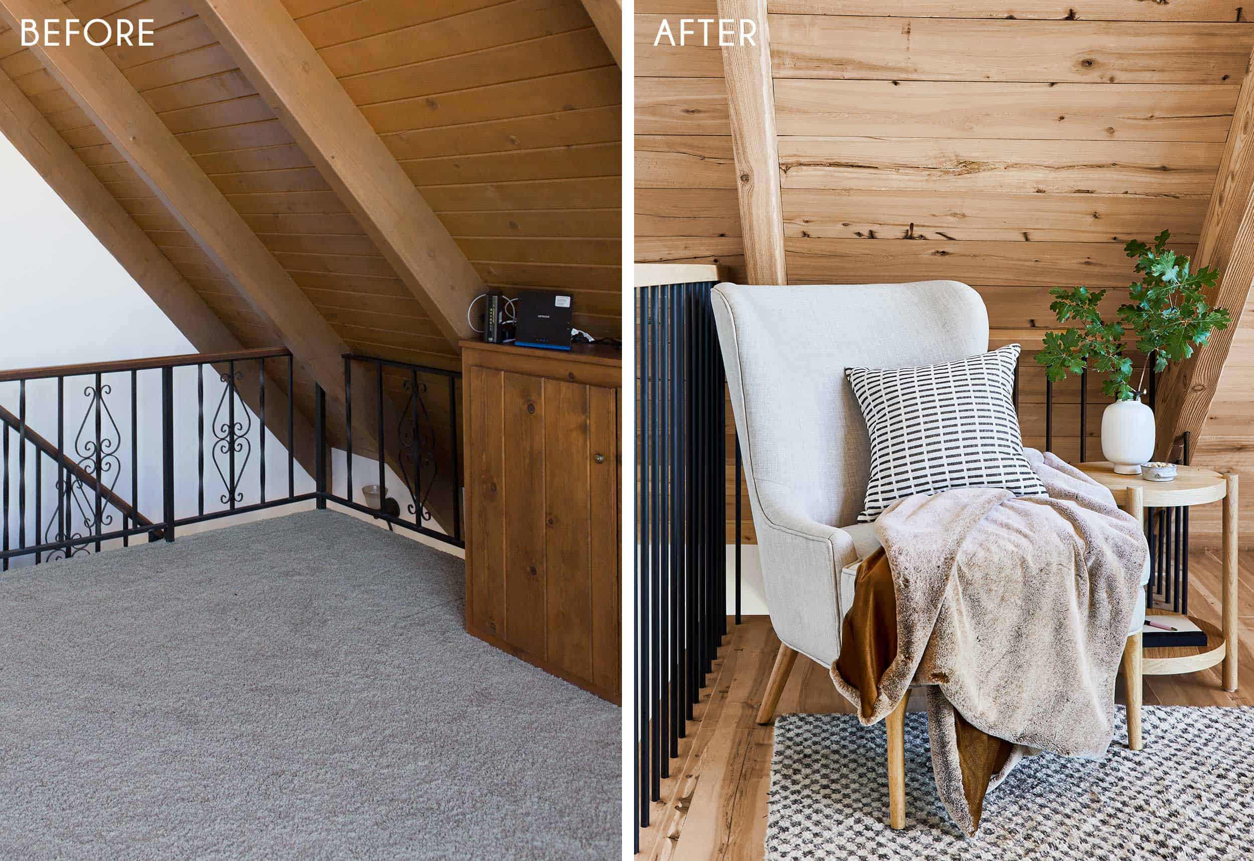 Emily Henderson Mountain House Home Office Loft16