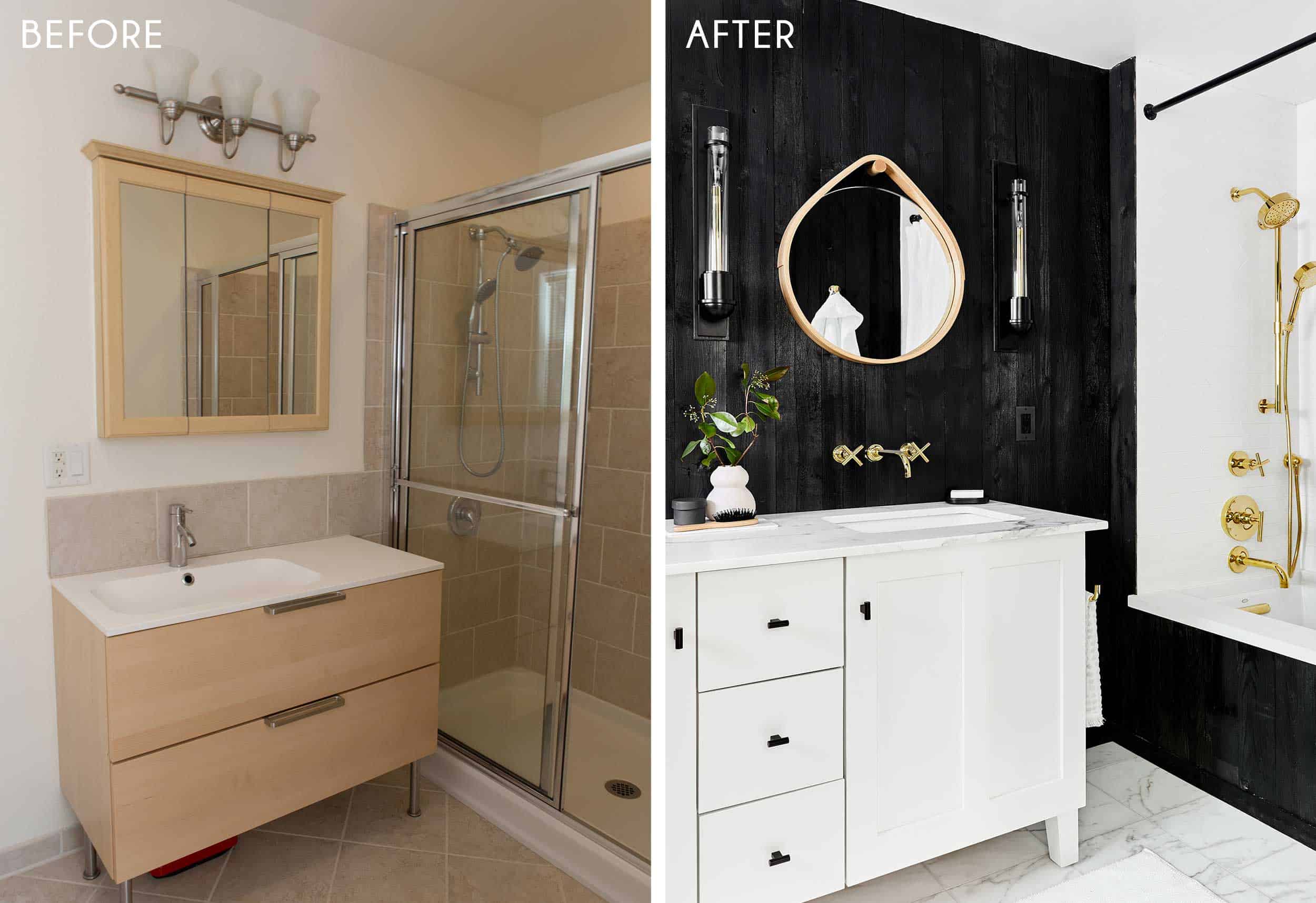 Downstairs Guest Bath B&a 1