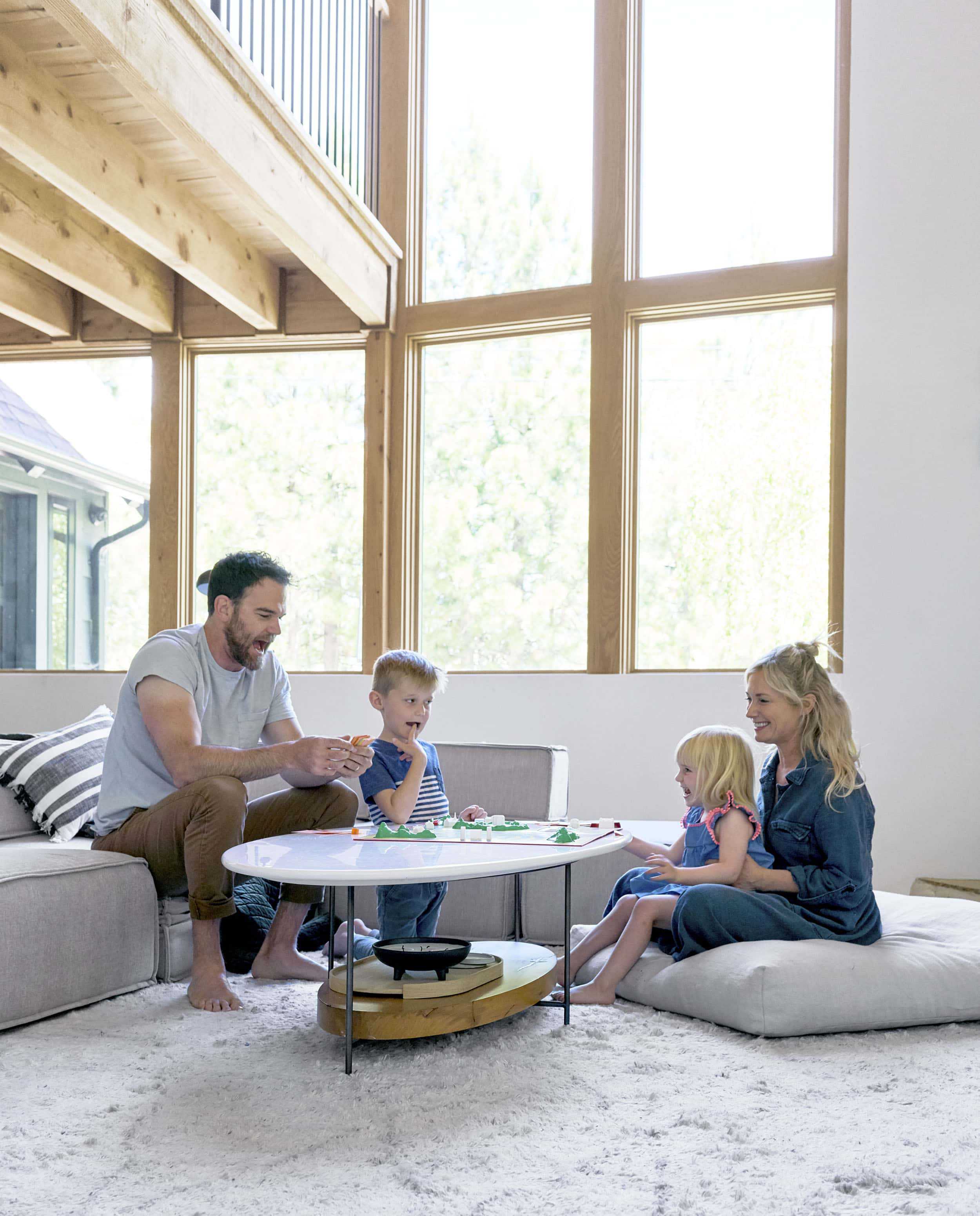 Emily Henderson Mountain House Family Portrait1