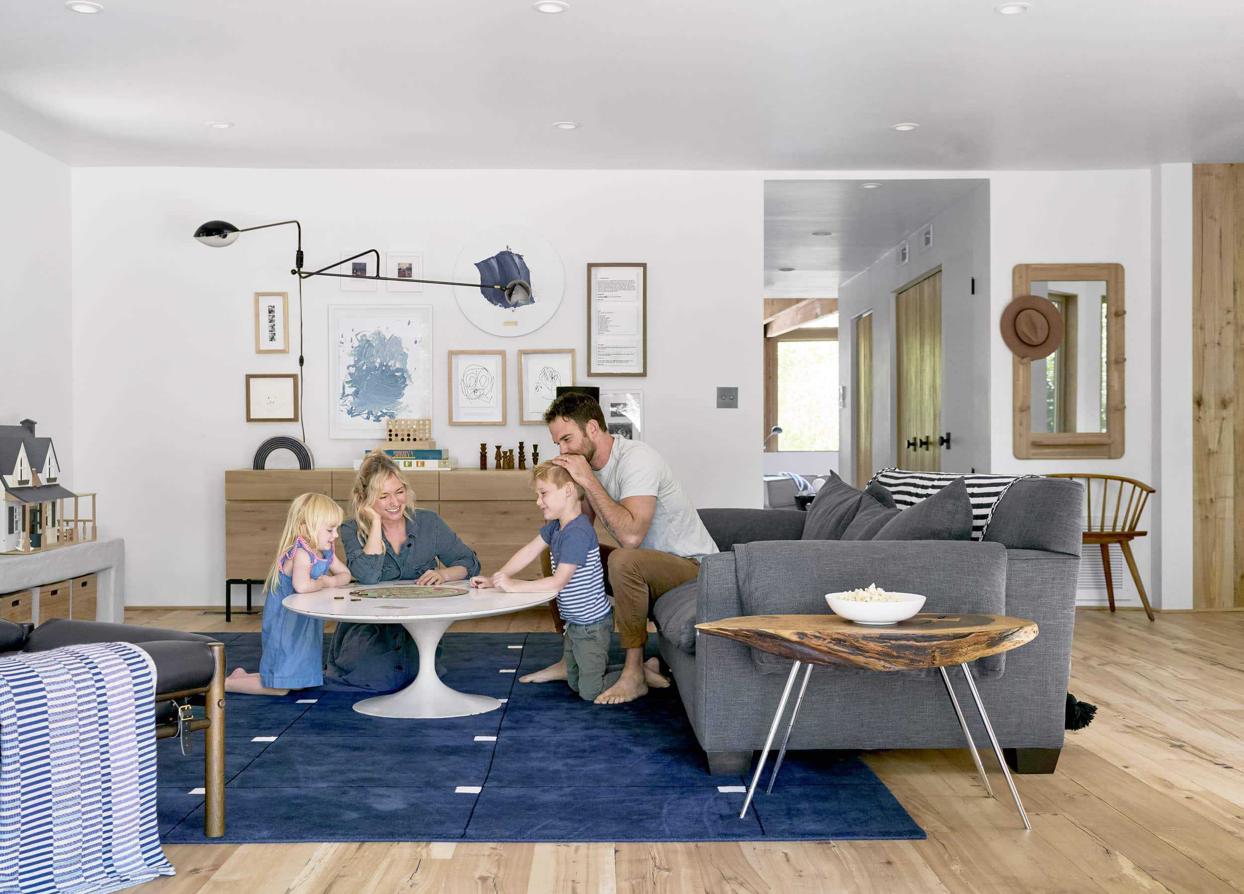 Emily Henderson Mountain House Family Portrait3