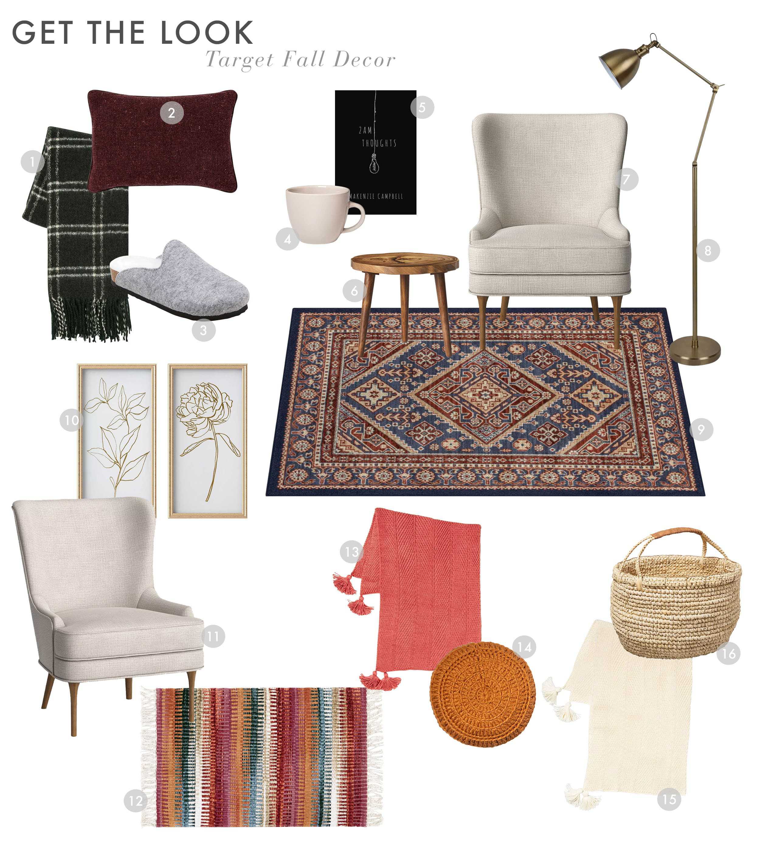 Emily Henderson Target Fall 2019 Fall Decor Reading Gtl