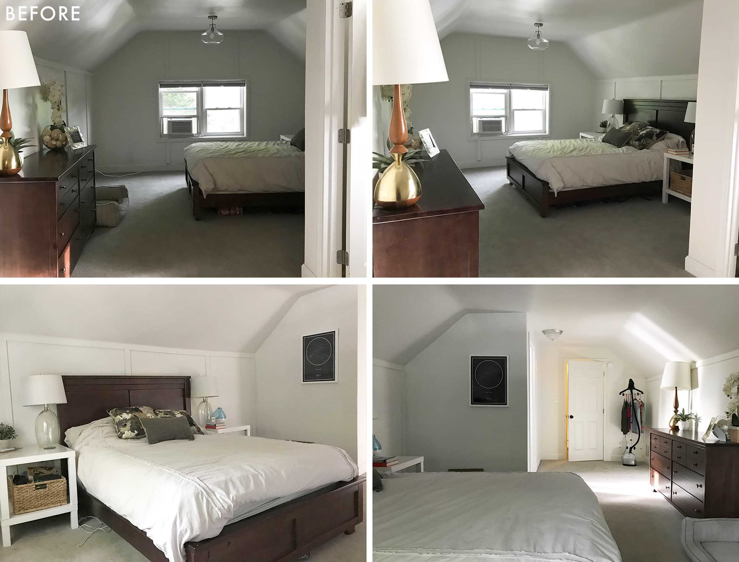 Emily Henderson Velux Brighten Up Any Room Before Photos Grid Of 4