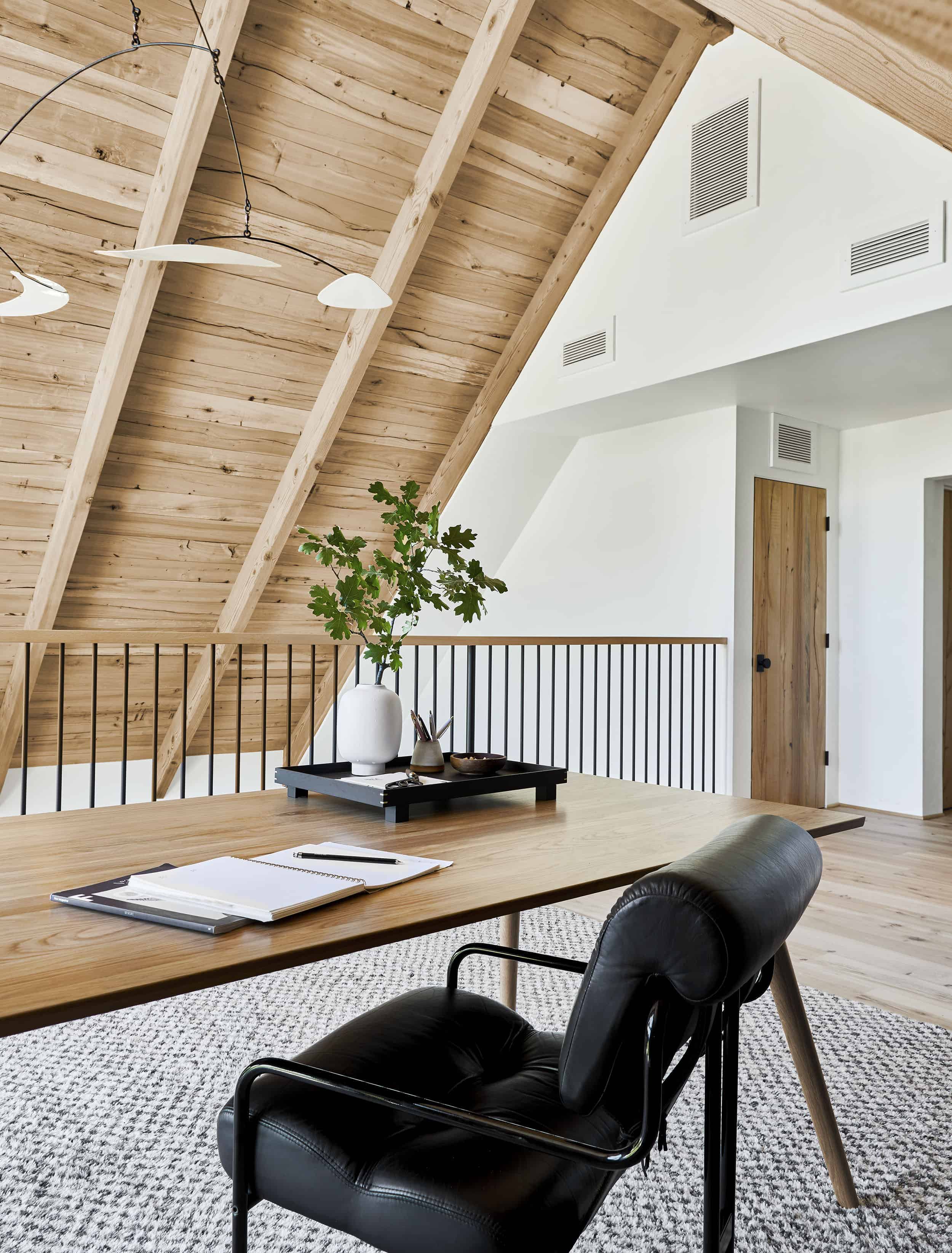 Emily Henderson Mountain House Home Office Loft9