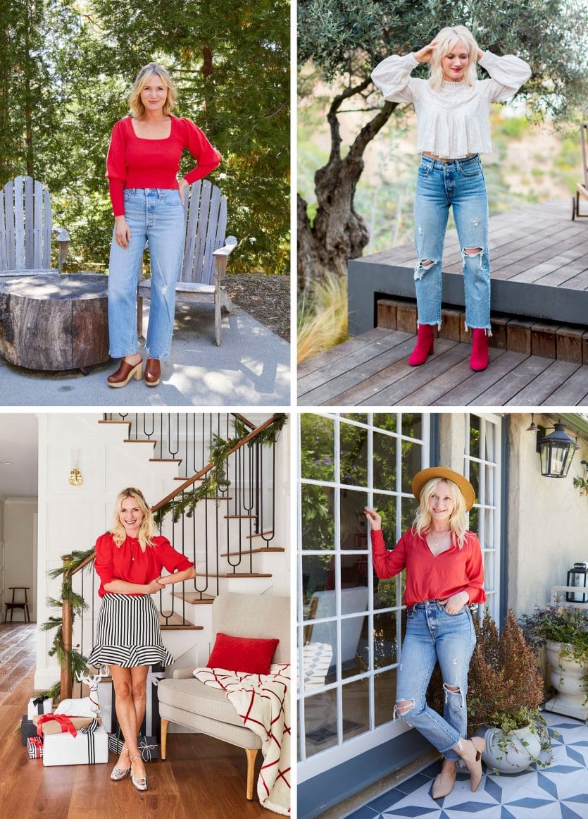 Emily Red Fashion New