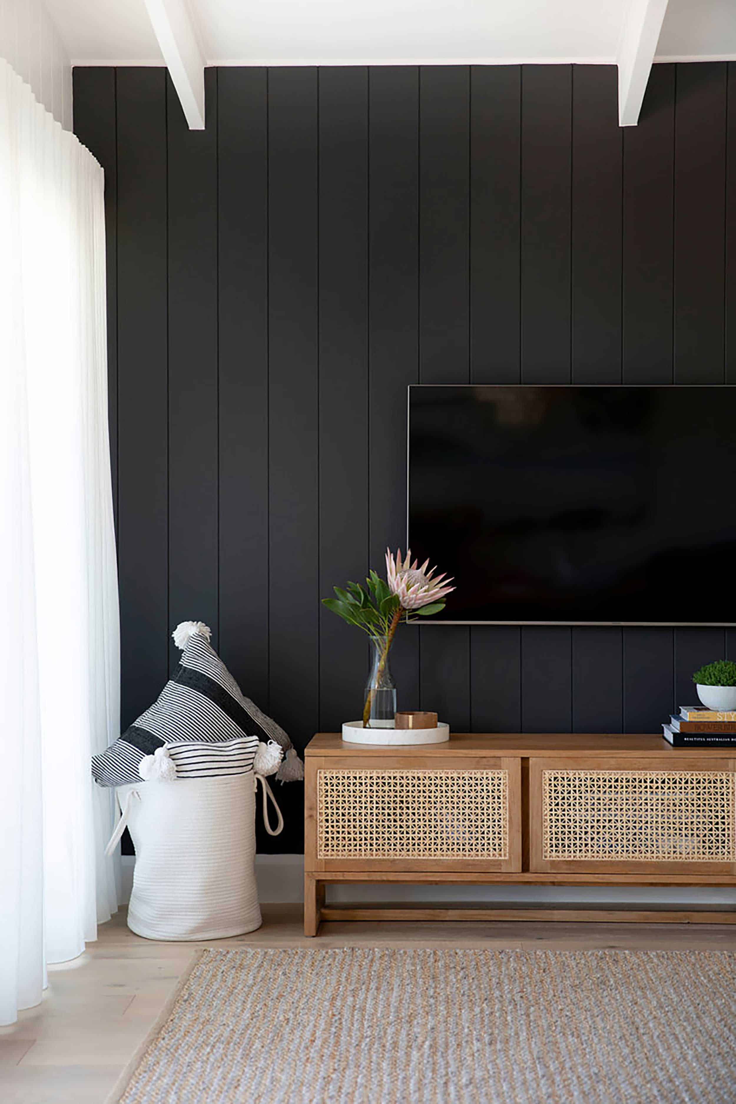 Emily Henderson Accent Walls Via Adore Magazine Design By Kate Cooper