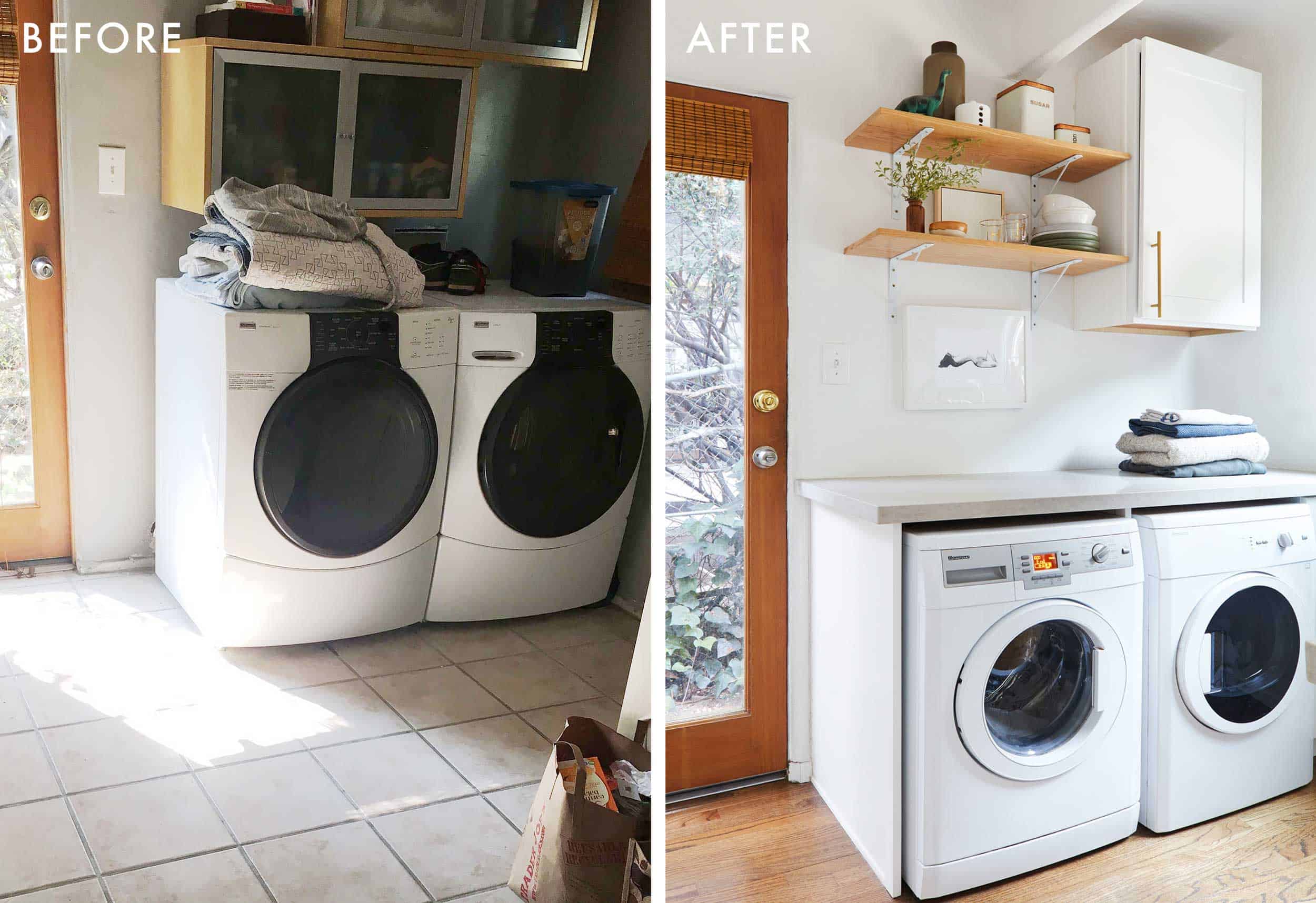 Laundry Room B&a