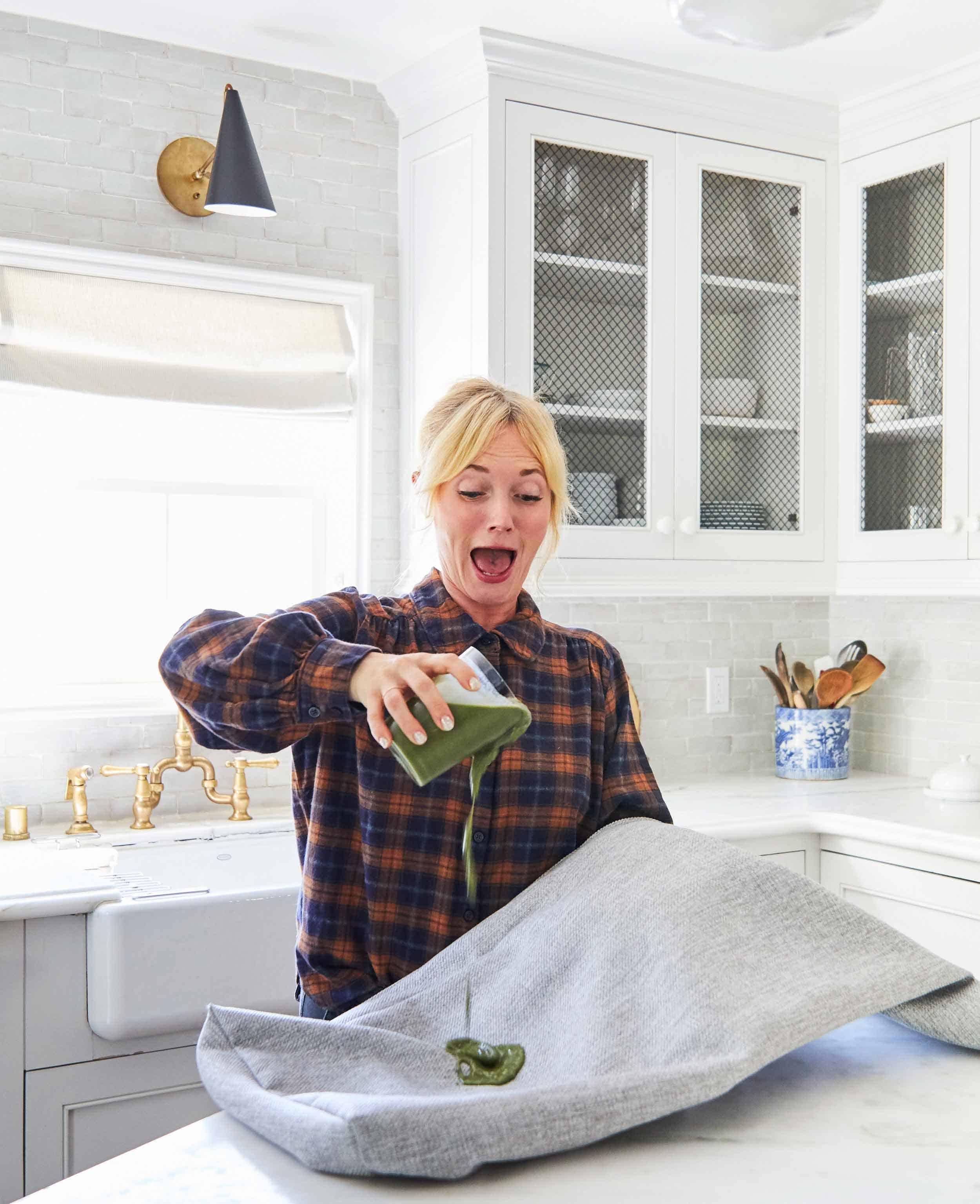 Spilling Smoothie