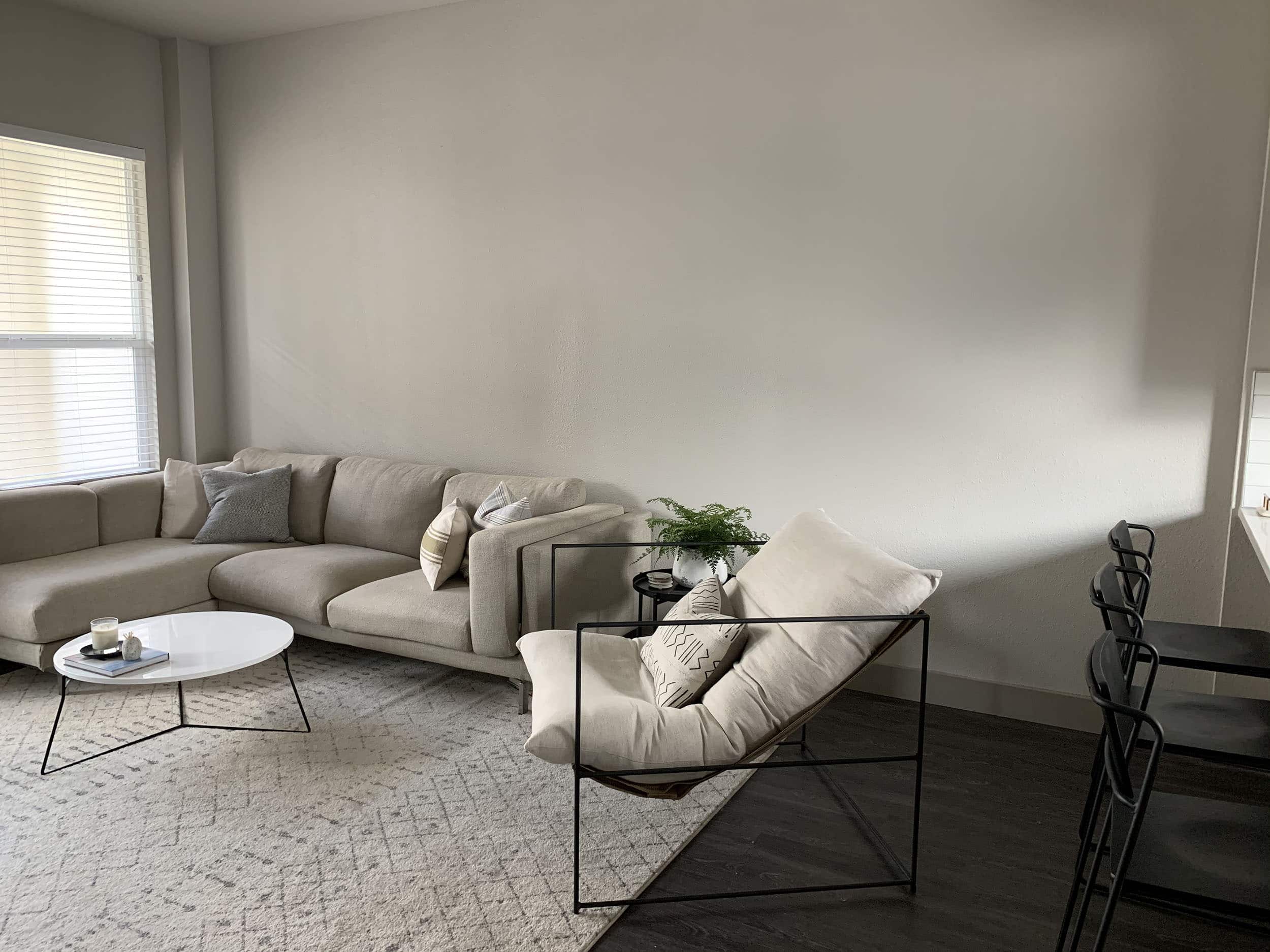 Emily Henderson Design Agony Empty Wall Living Room 1