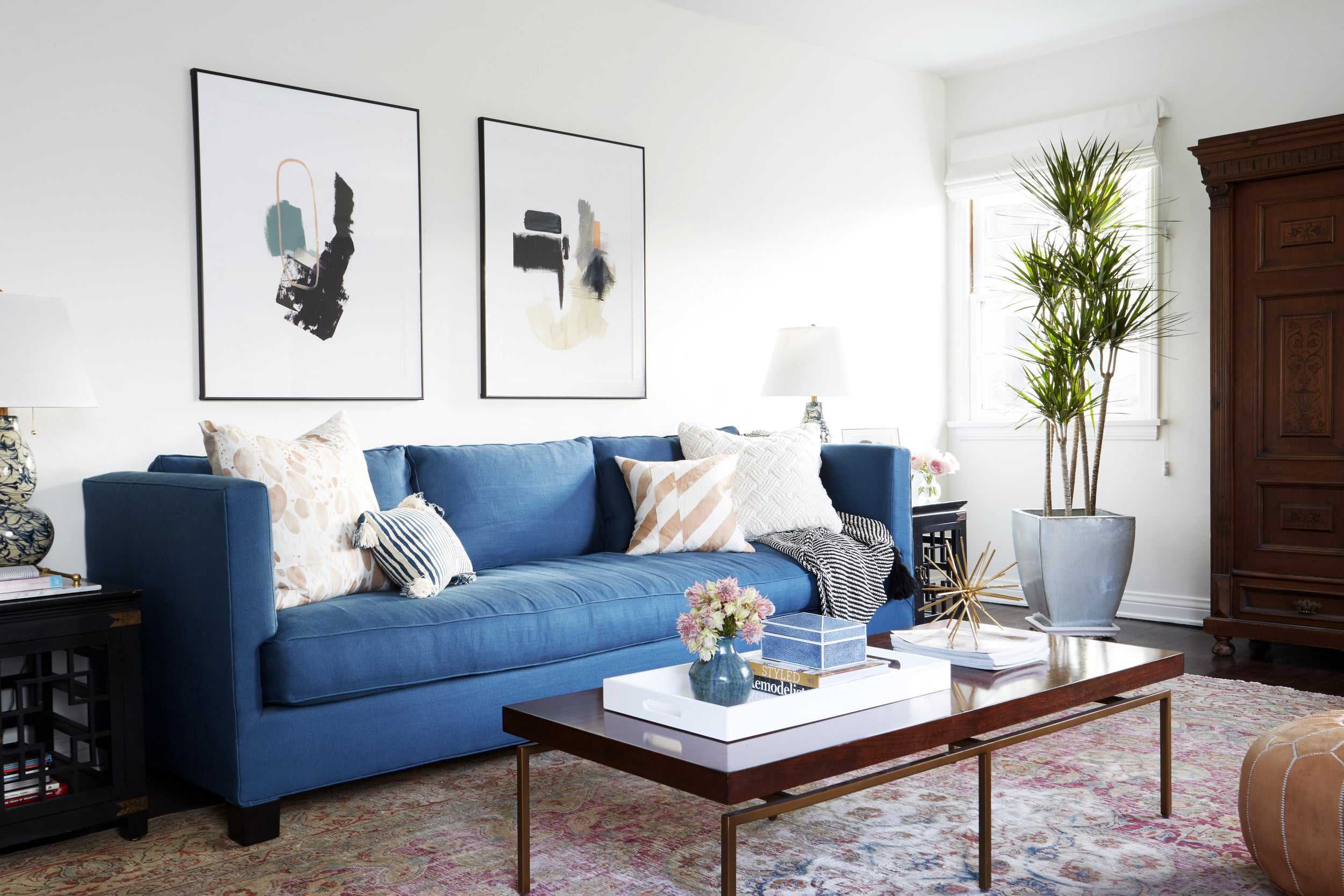 Emily Henderson Design Agony Empty Wall Living Room Inspo 2