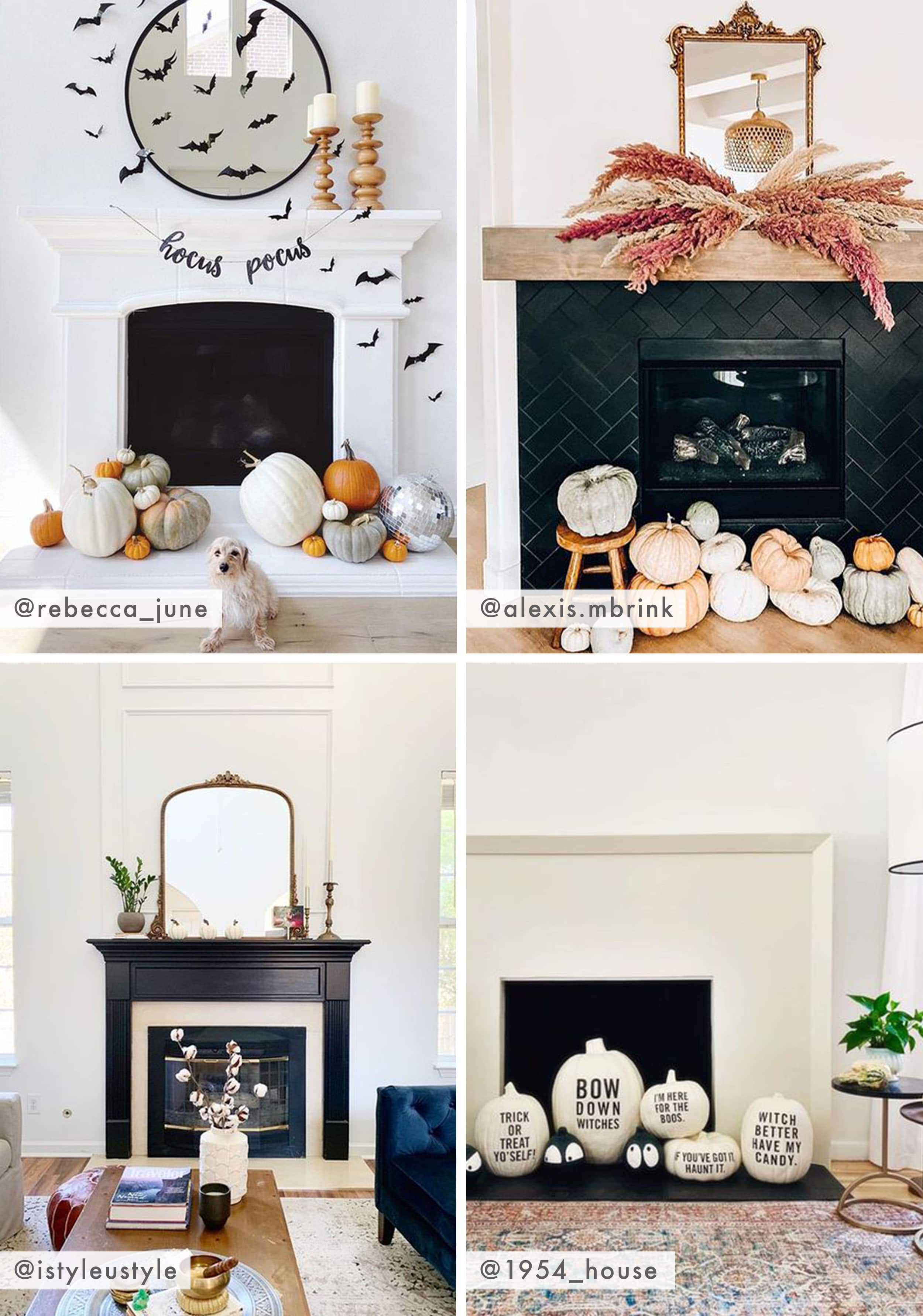 Emily Henderson Showemyourfall Fireplace Mantel 2
