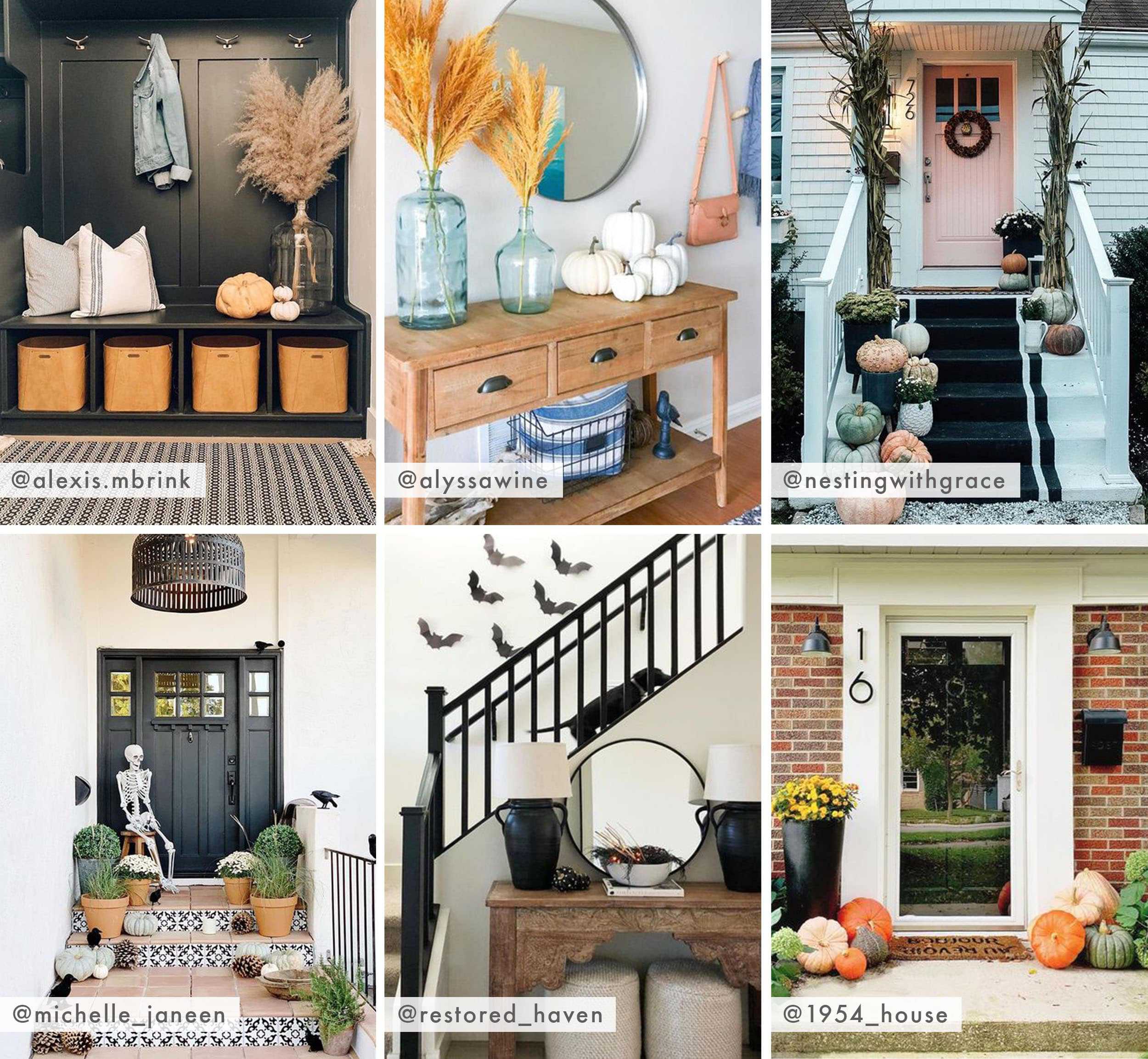 Emily Henderson Showemyourfall Front Entrance And Foyer