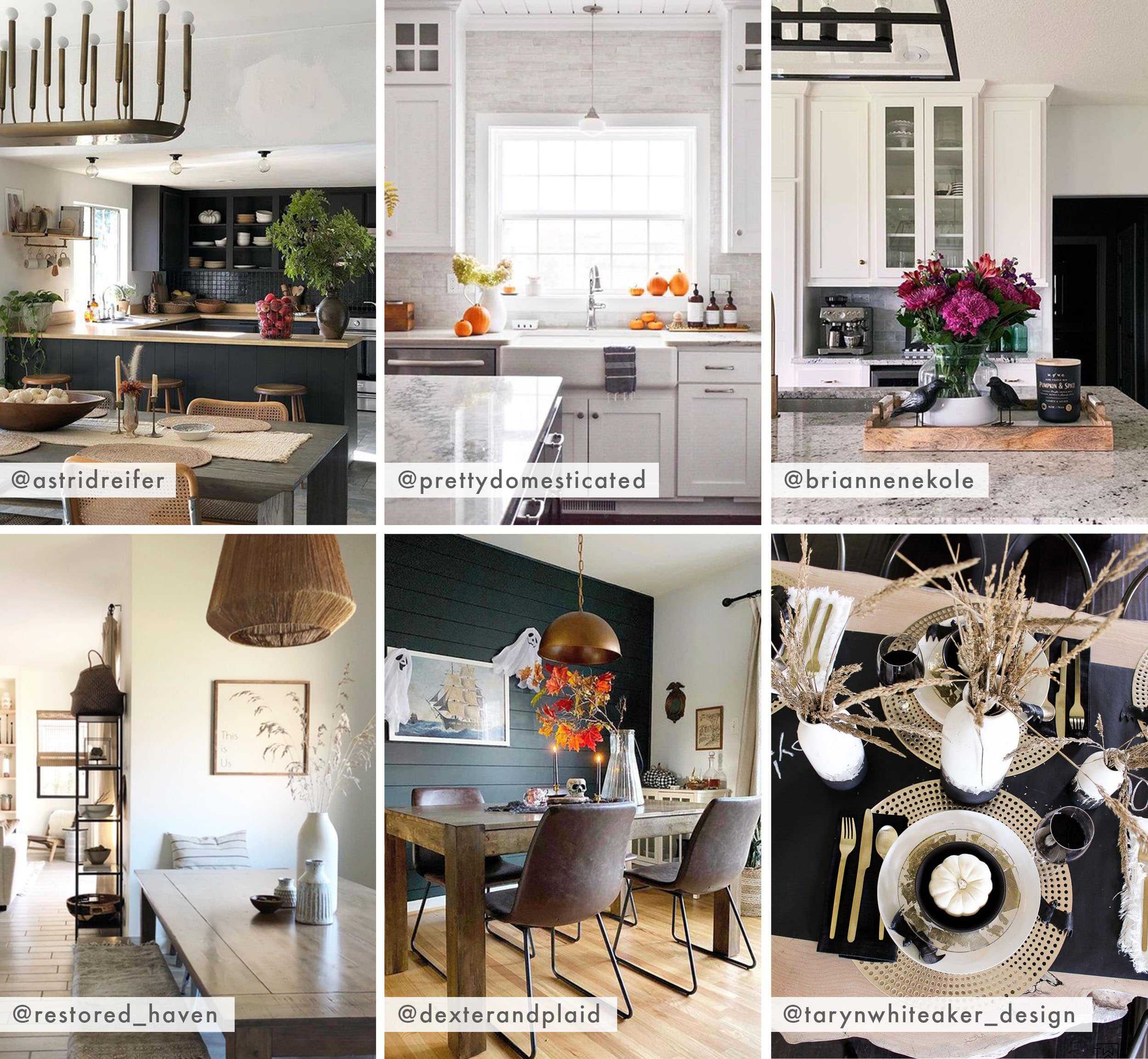 Emily Henderson Showemyourfall Kitchen And Dining