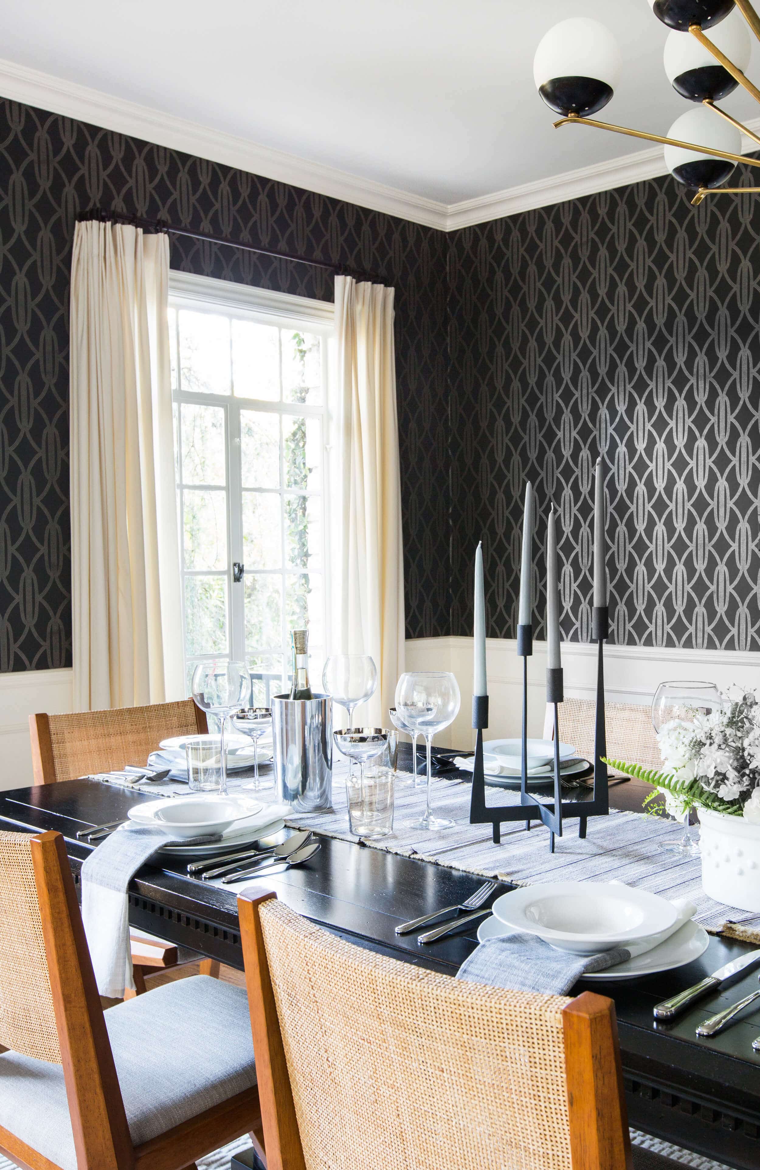 Emily Henderson Griffith Park House Traditional Italian Modern Dining Room Reveal 13