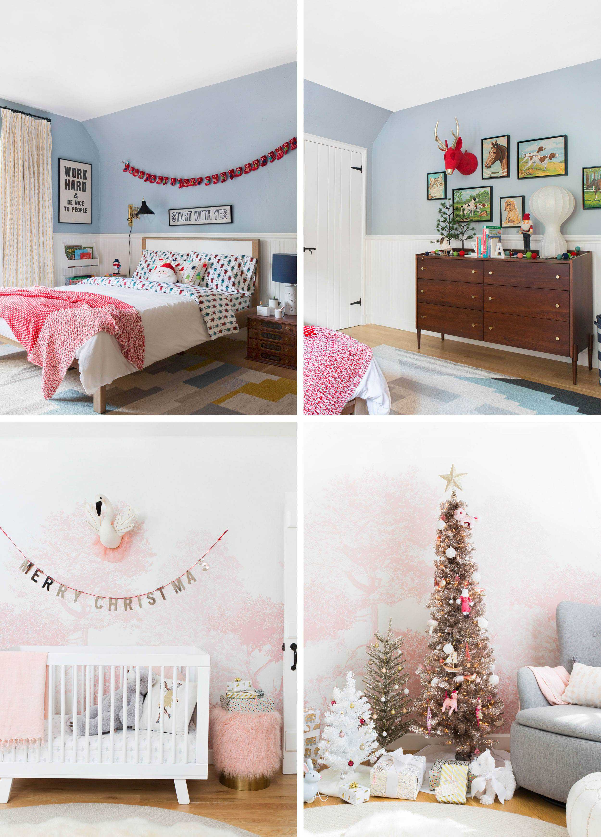Emily Henderson Holiday Vignettes Kids Rooms