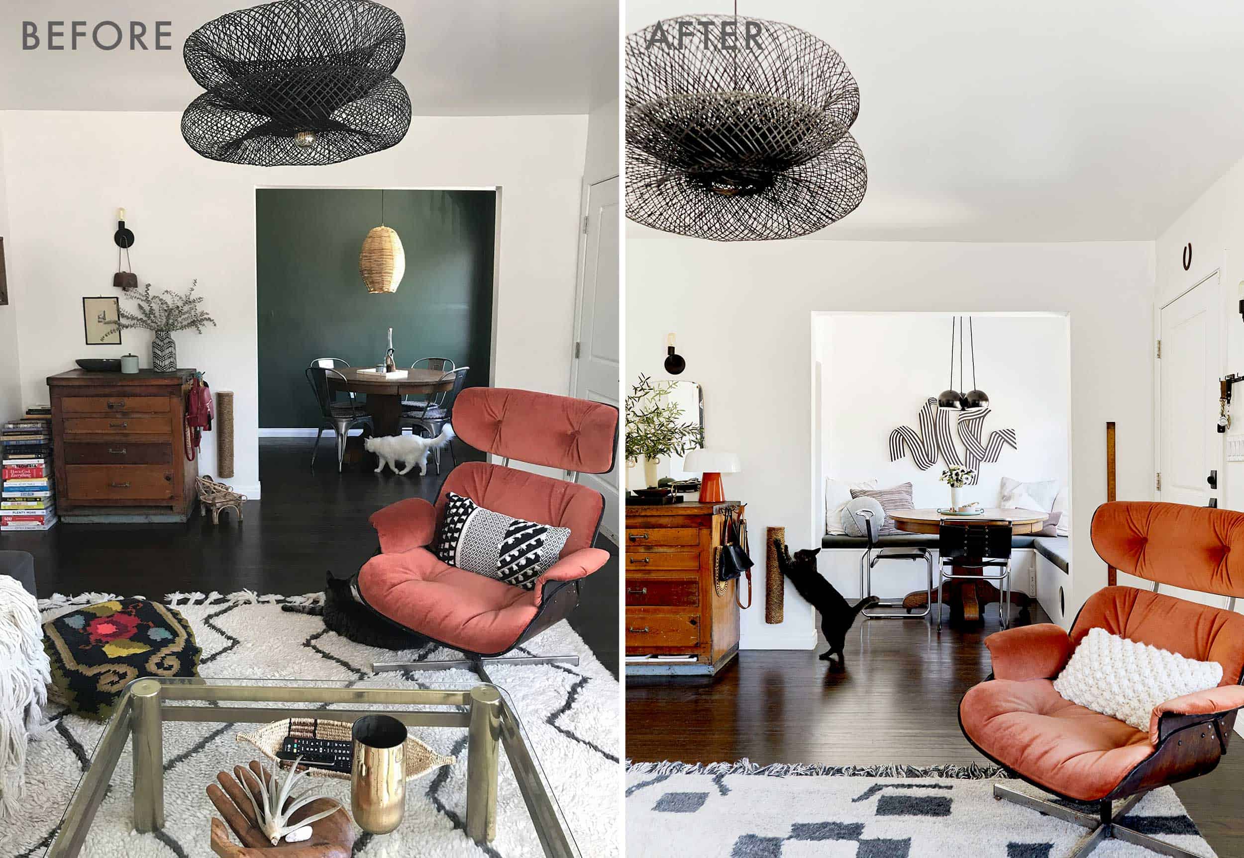 Side By Side Dining Room B&a