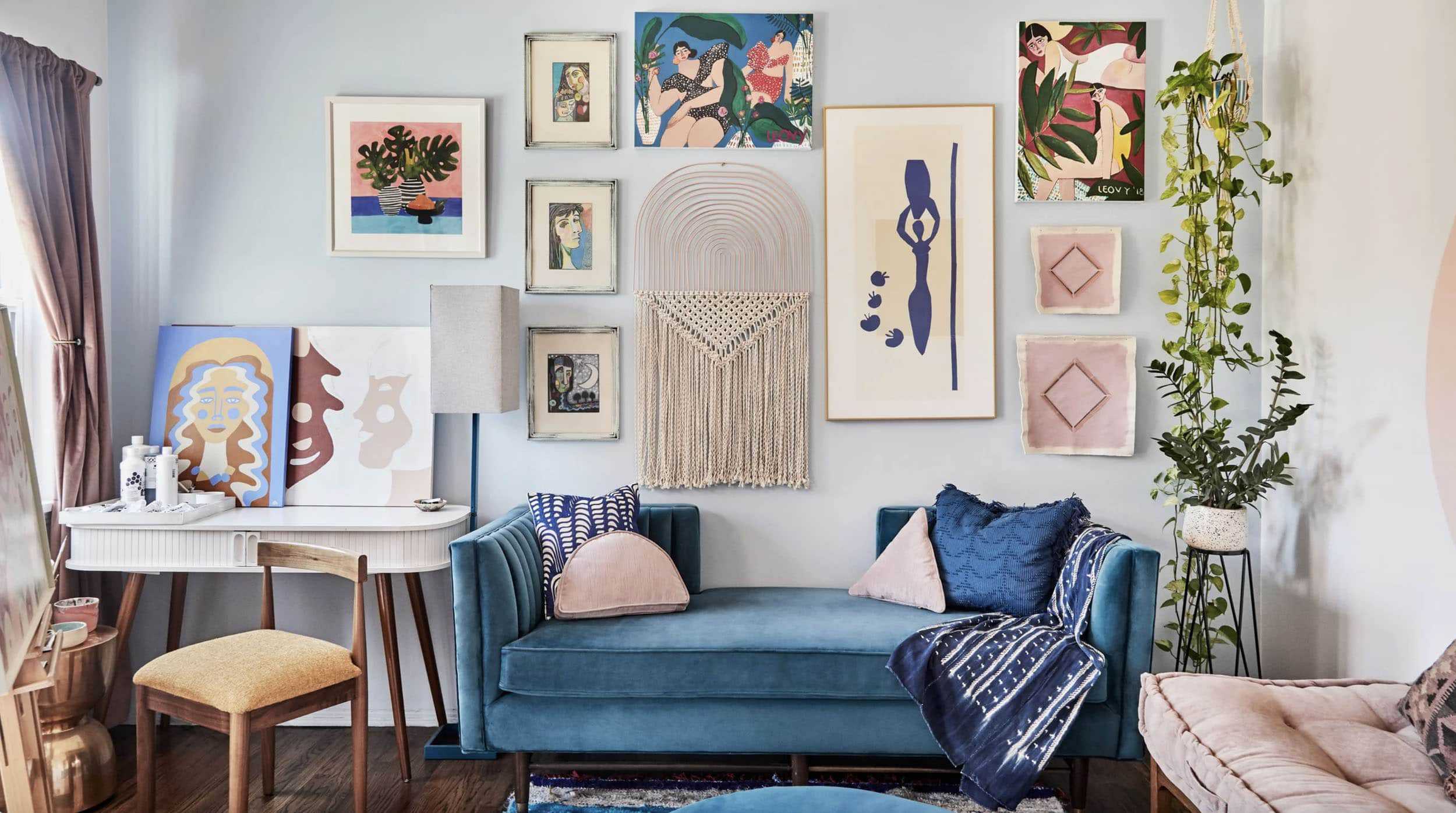 Emily Henderson Wall Hanging Inspo 13
