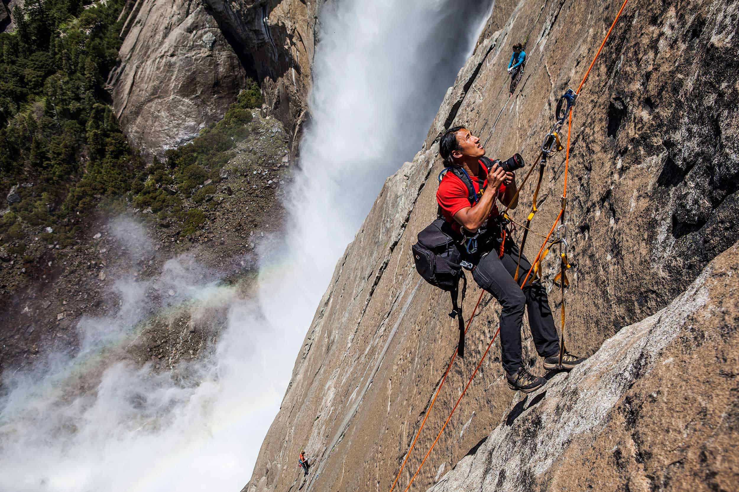 Jimmy Chin Profile Freestone Route Yosemite Falls