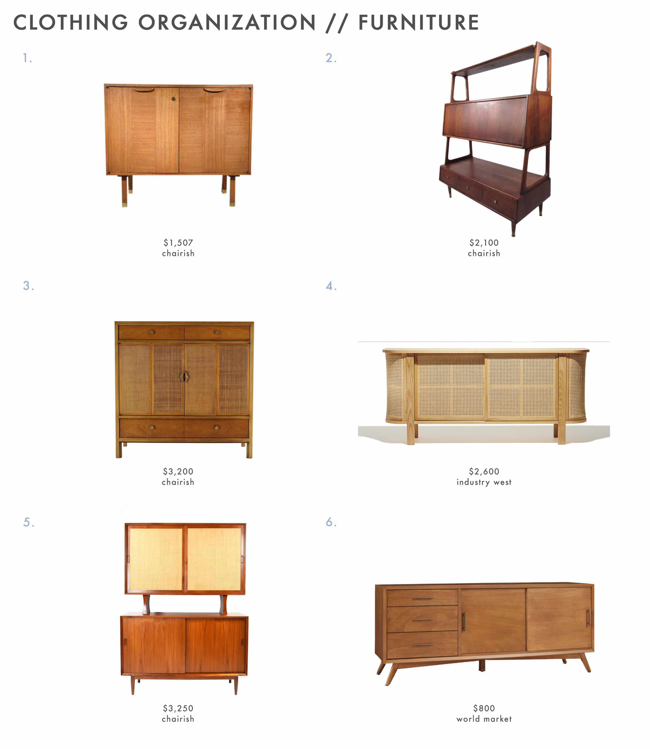 Closet Storage Furniture