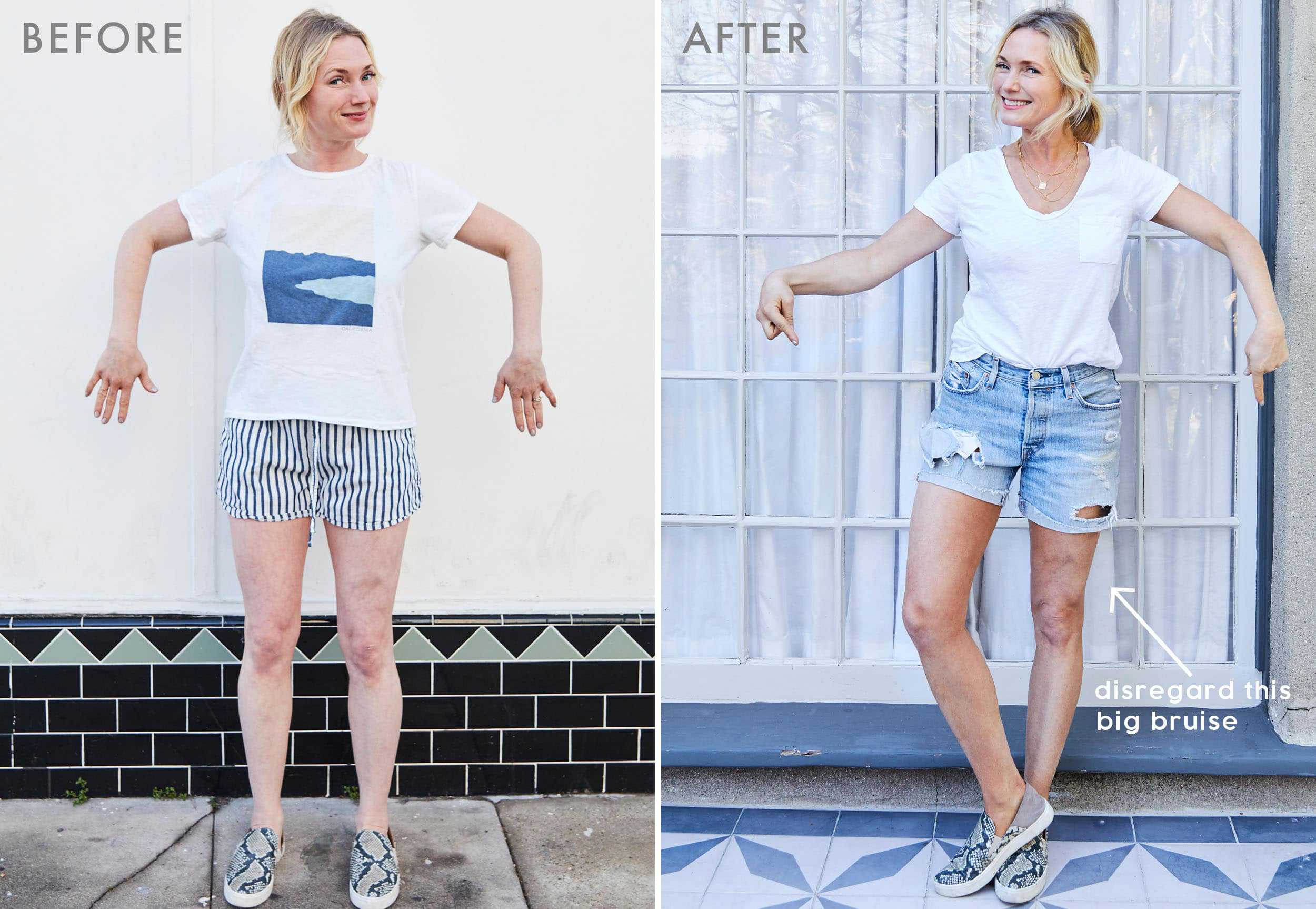 Emily Henderson Spray Tan Before And After Copy