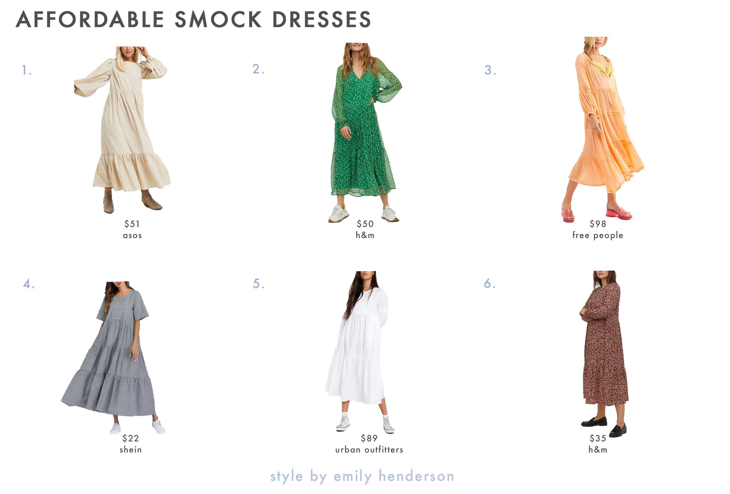 Emily Henderson Spring Dresses Smock