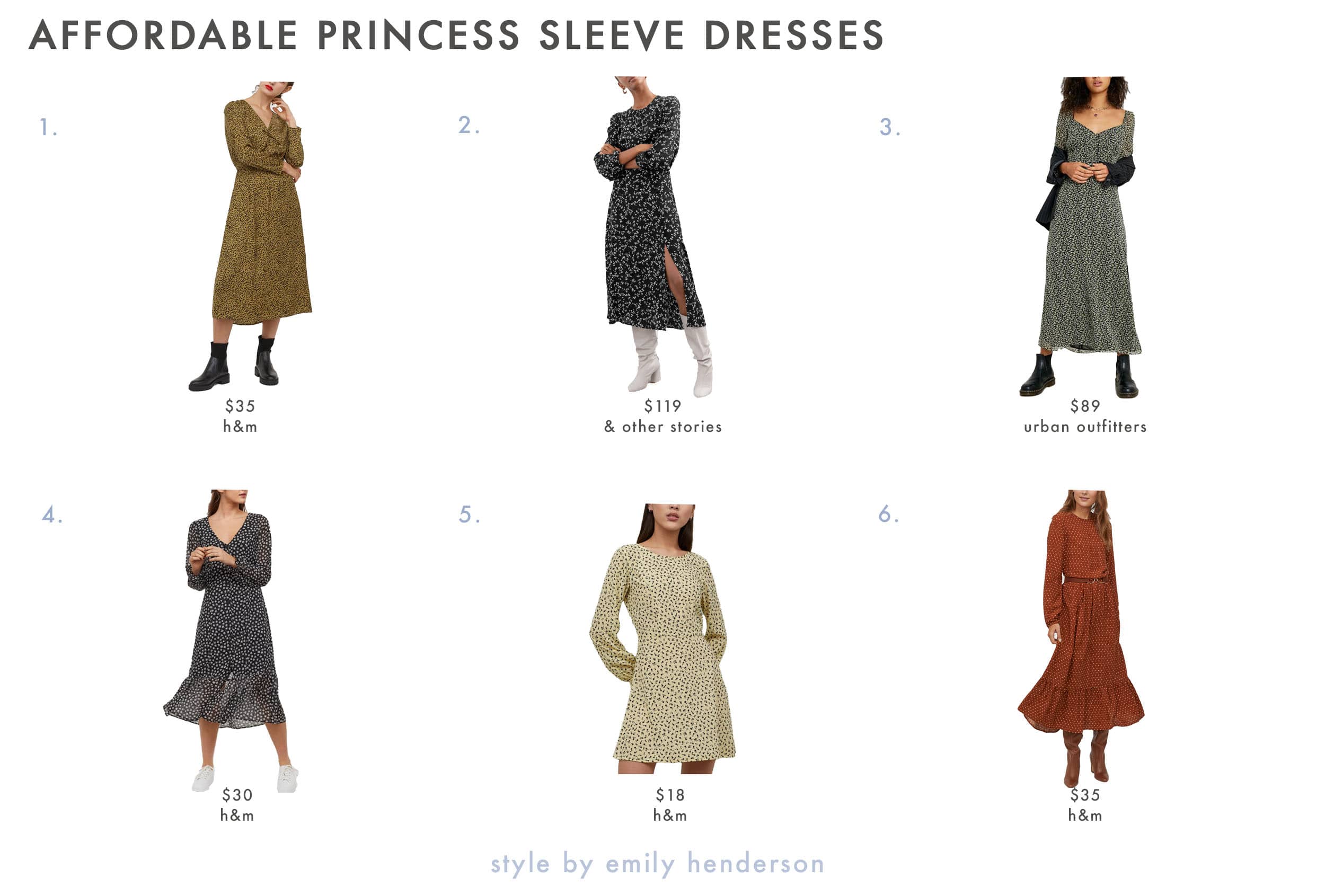 Emily Henderson Spring Dresses Long Sleeve Copy