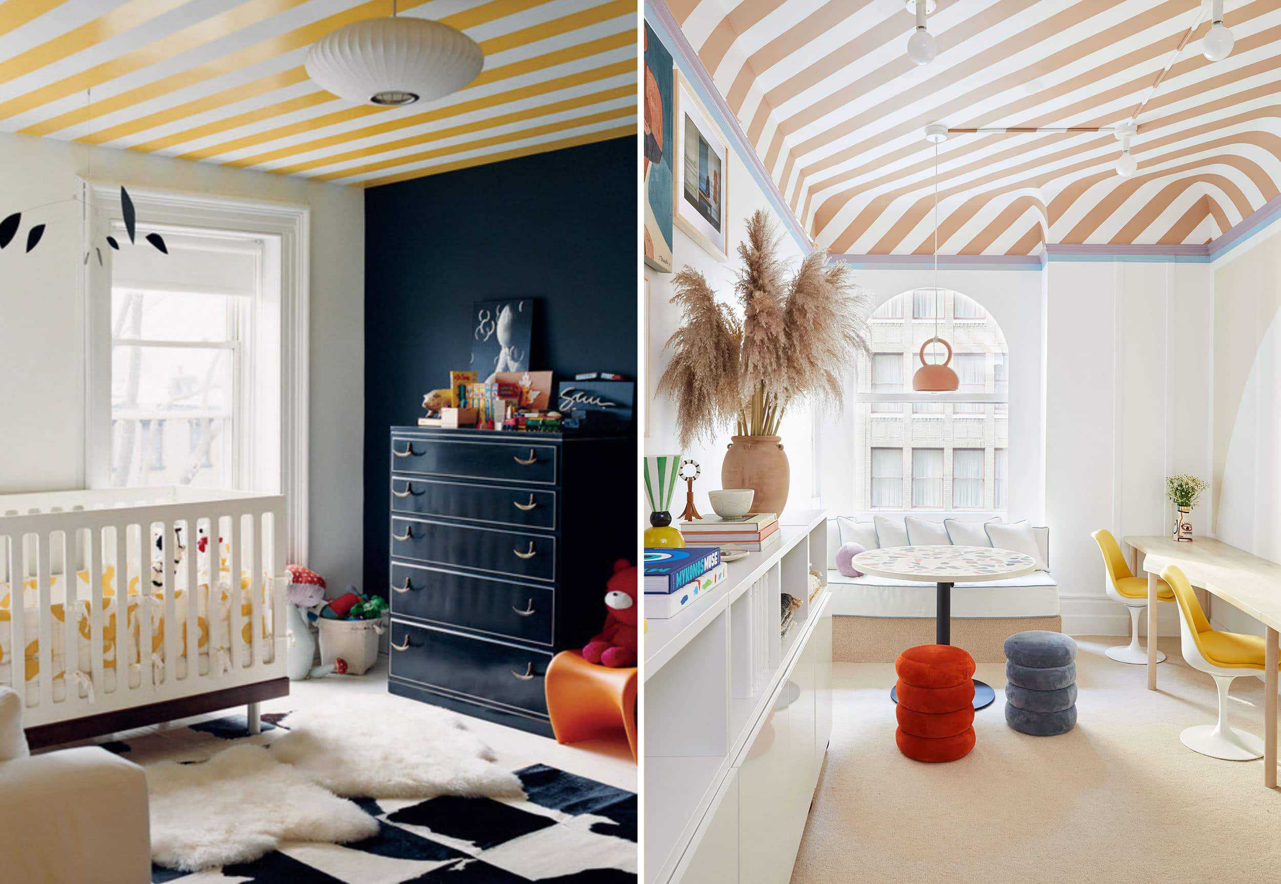 Emily Henderson Ceiling Painted Patterns 6 1