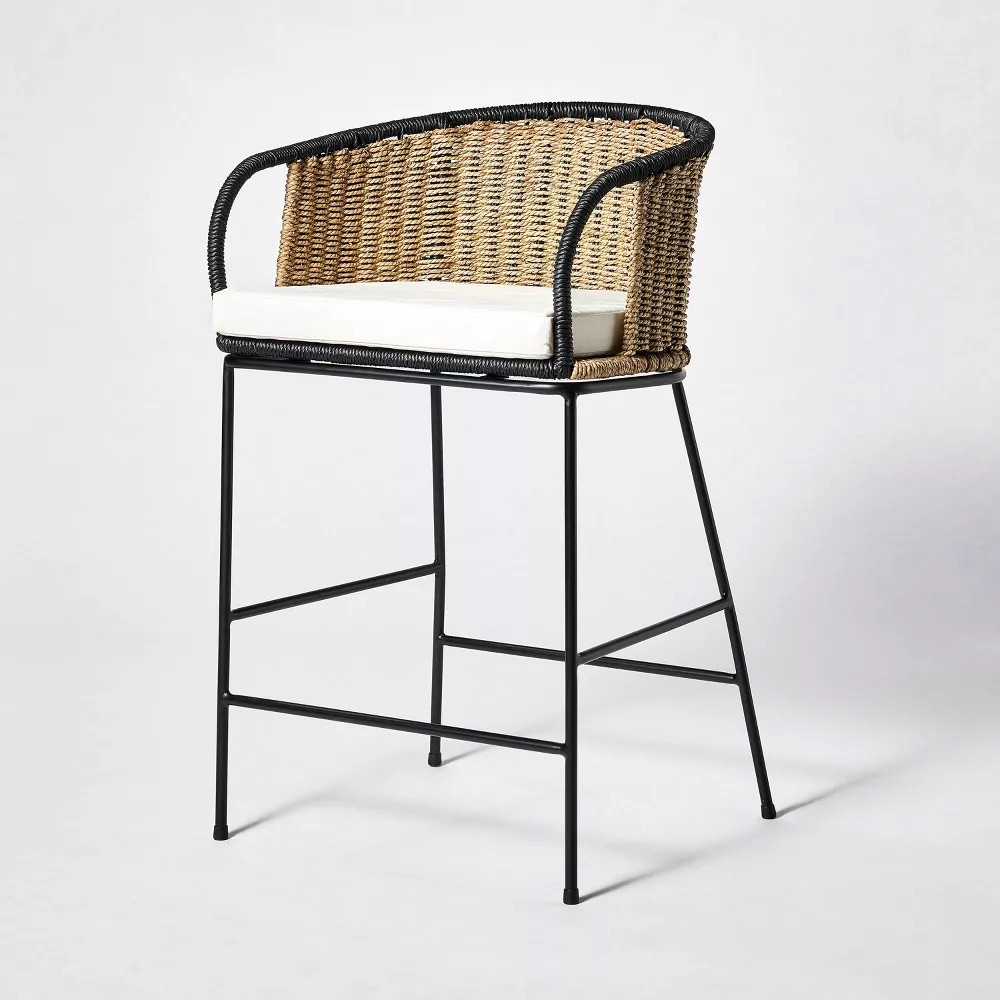 This image has an empty alt attribute; its file name is Emily-Henderson_Target-x-Studip-McGee_Summer-2023_Woven-Seating_13.jpeg