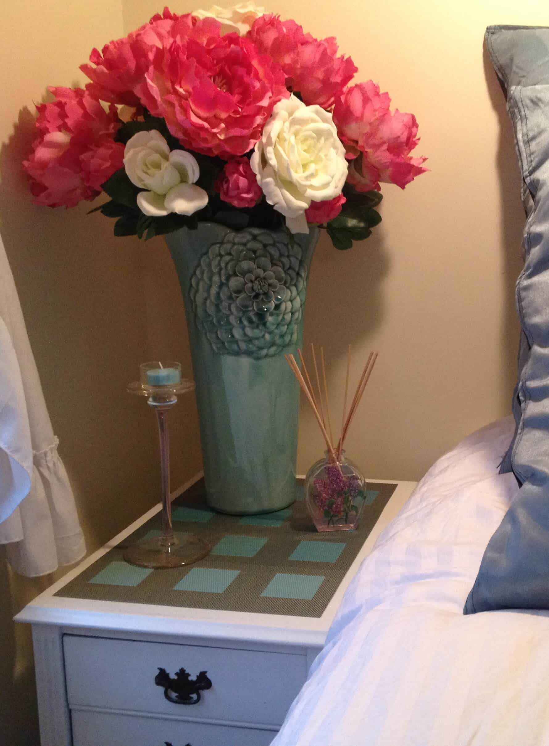 bad nightstand styling