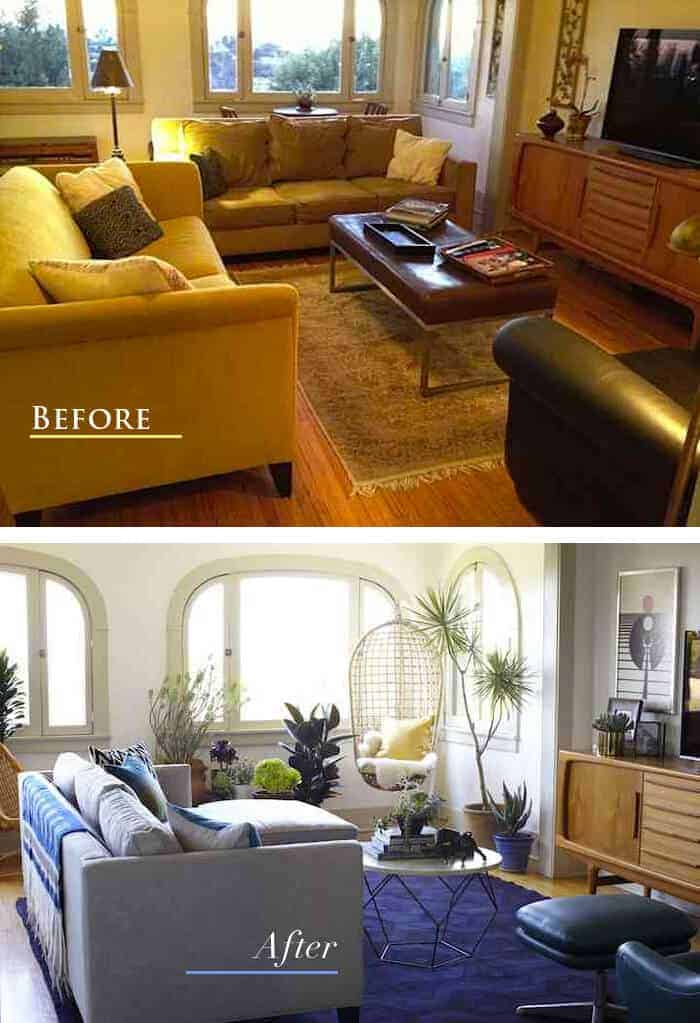 Before and After Makeover