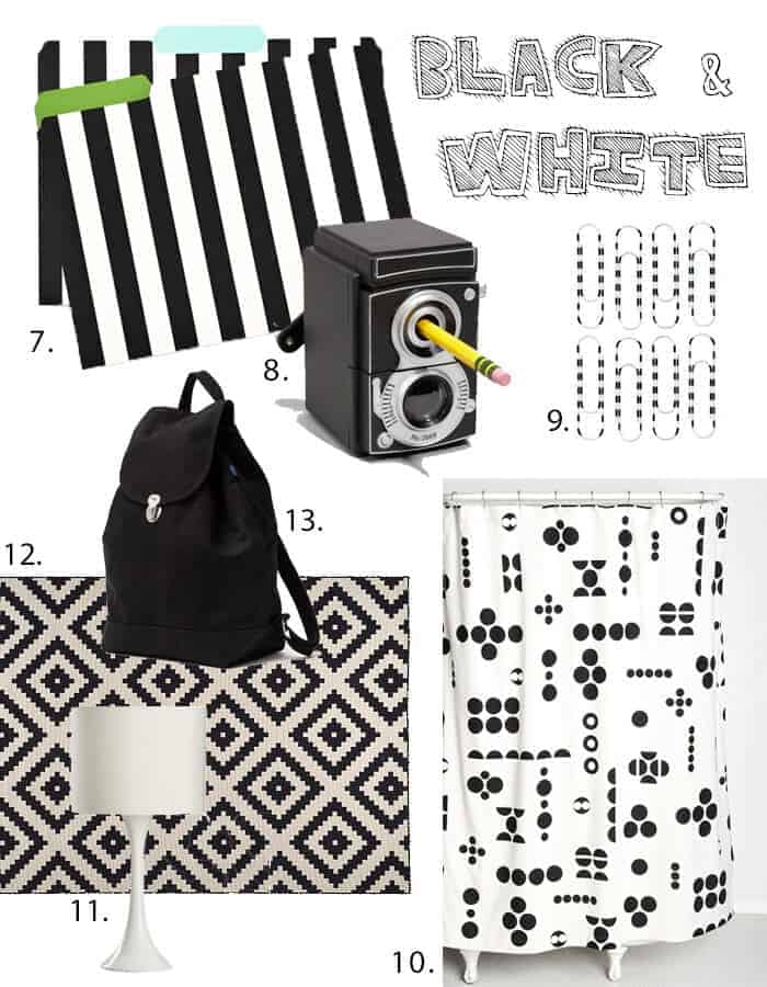 Black and white Dorm Round Up Part 2