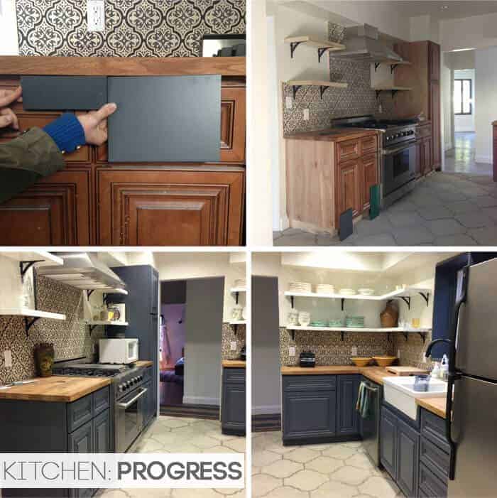 California Country_Kitchen_Emily Henderson_progress 3